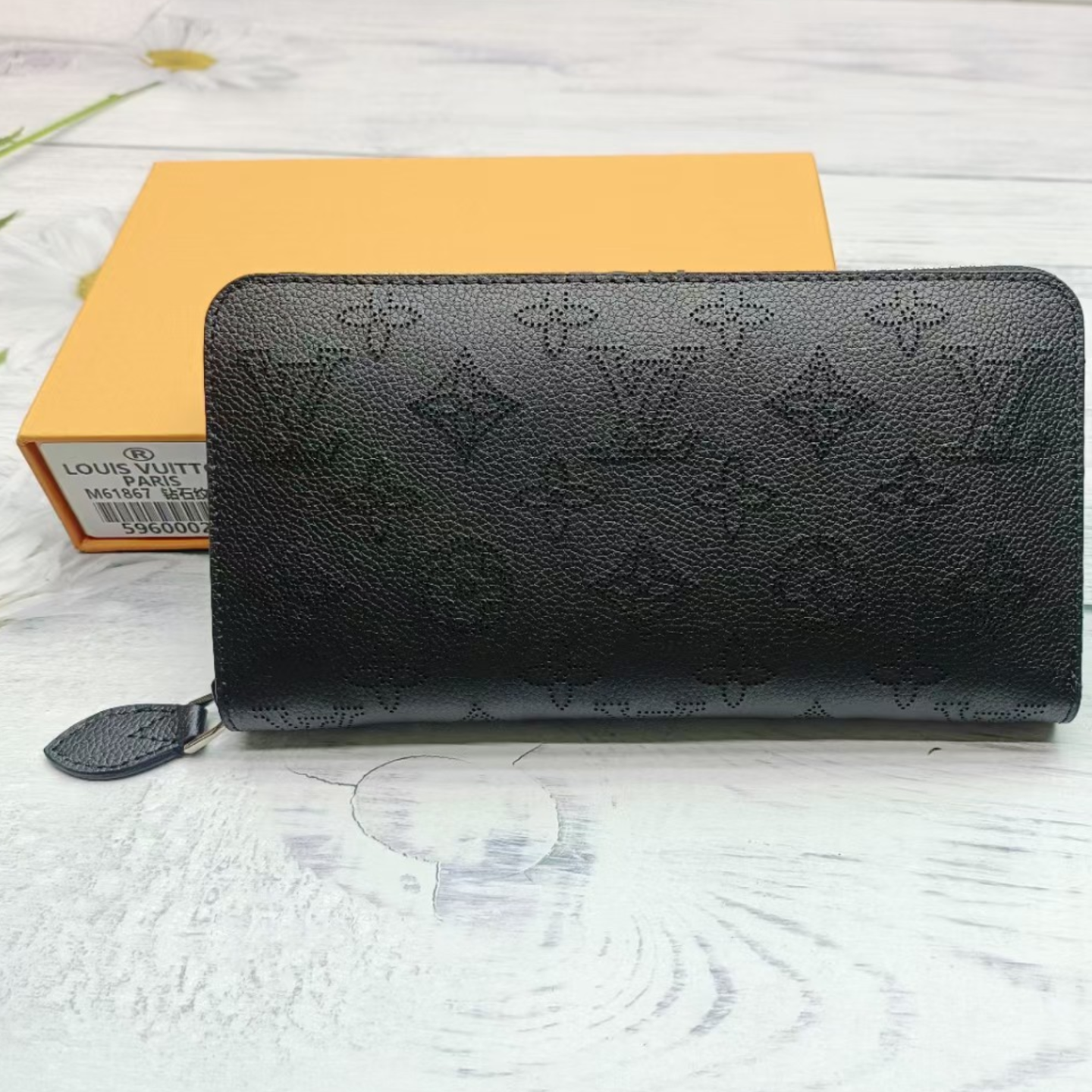 Designer Monogram Long Zippy Wallet - Gorchic - $58.99