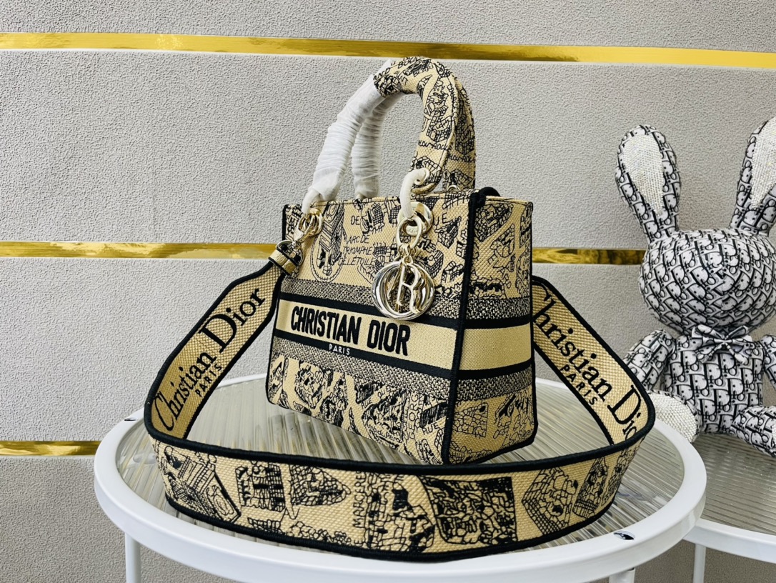 [TOP] D Inspired Medium Lady D Inspired Bag - Gorchic - $213.99