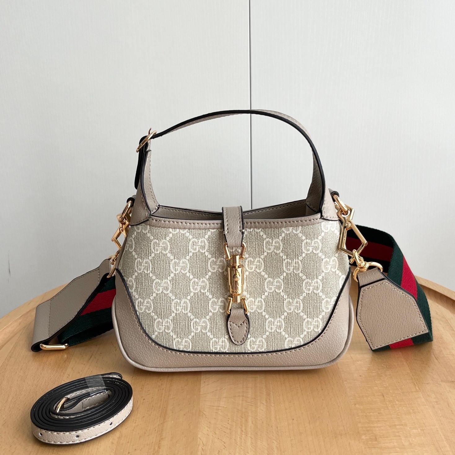 Double-G Jackie 1961 Mini GG And Leather Bag - Gorchic - $121.99