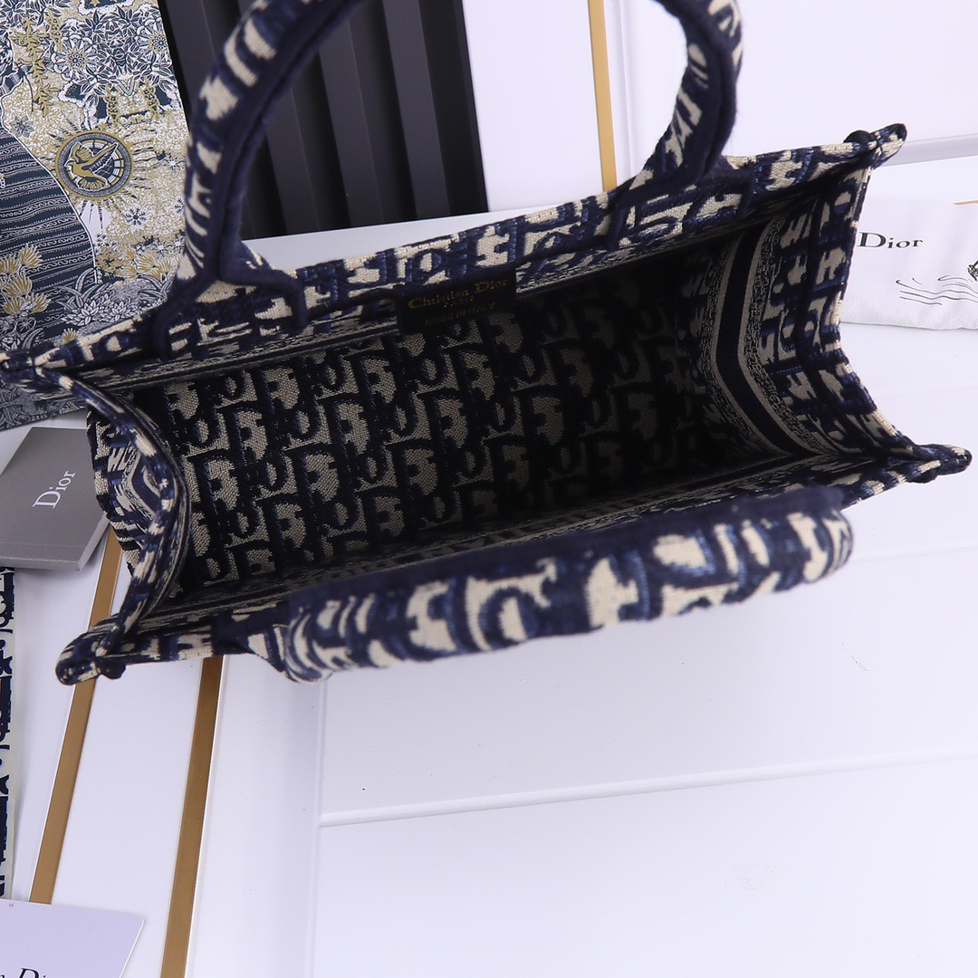 D Inspired Book Blue Tote - Small - Bag - Gorchic - $143.99