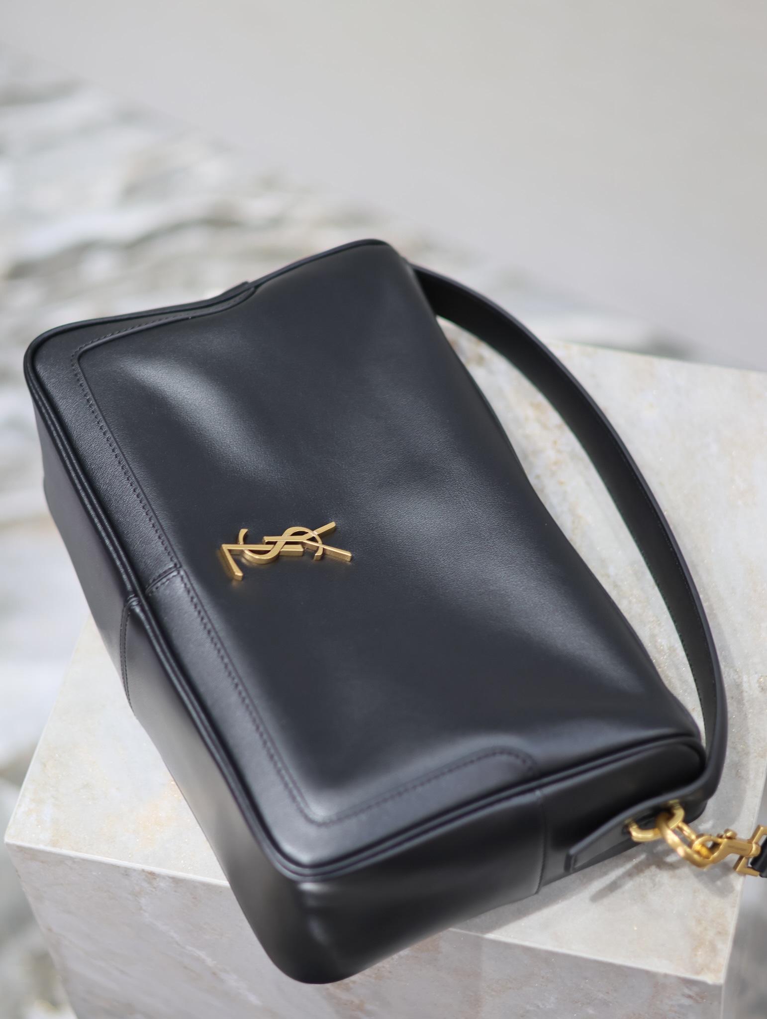 Lady Designer Camera Supple Bag-Black Bag - Gorchic - $141.99