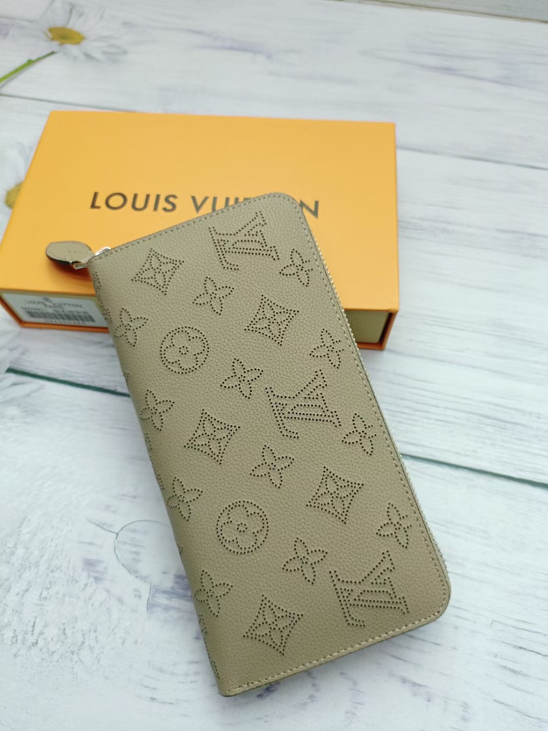 Designer Monogram  Long Zippy Wallet - Gorchic - $58.99