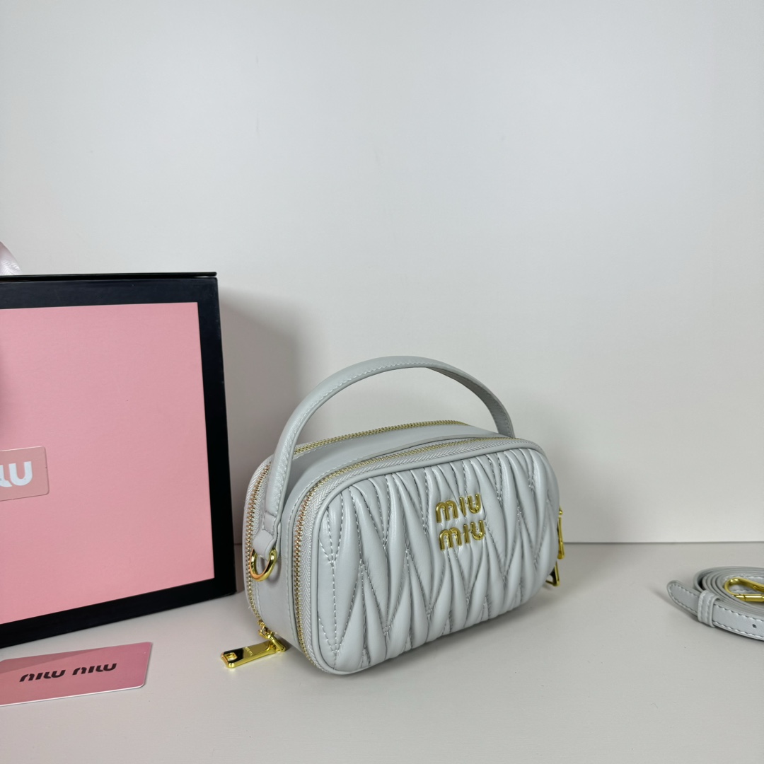 MU Logo Patch Zipped Clutch Bag - Gorchic - $100.99