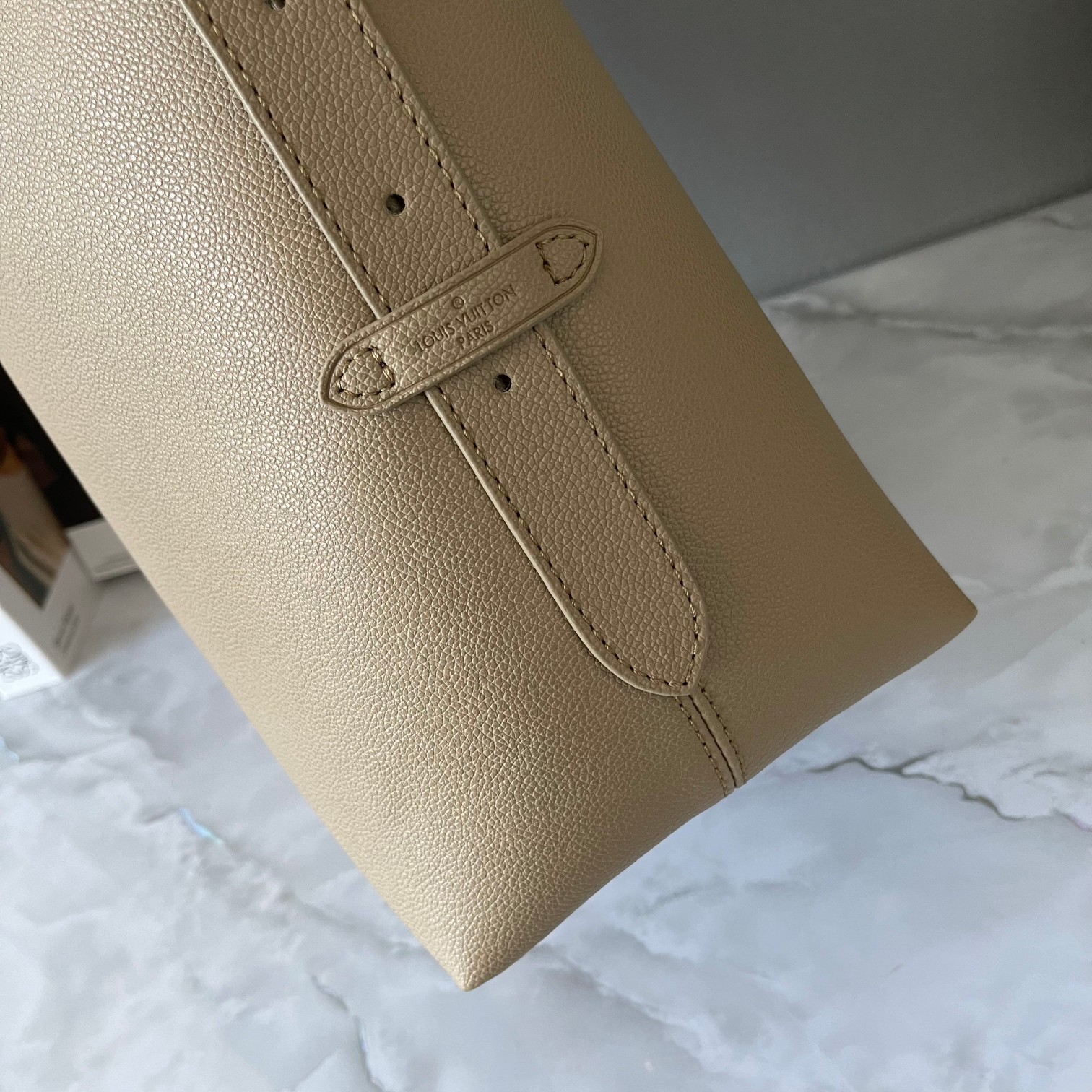 Designer Monogram  Low Key Hobo MM Bag in Apricot - Bag - Gorchic - $138.99