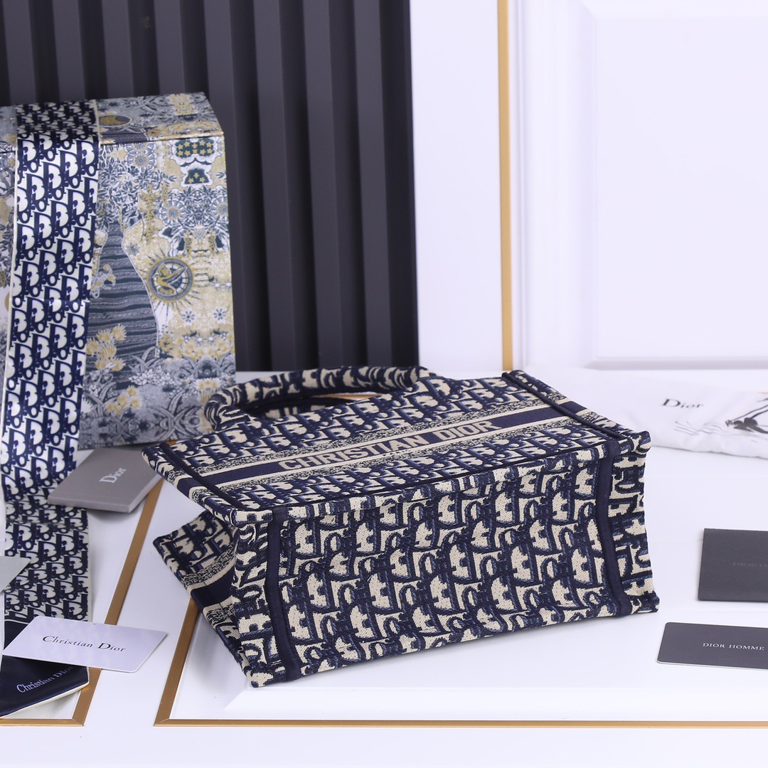 D Inspired Book Blue Tote - Small - Bag - Gorchic - $143.99