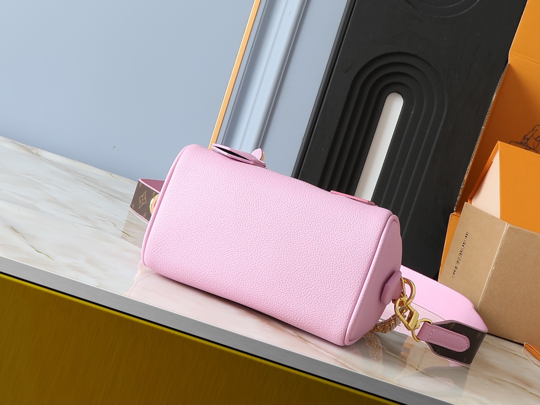 Designer Monogram Speedy 18 Pink Style - Bag - Gorchic - $131.99