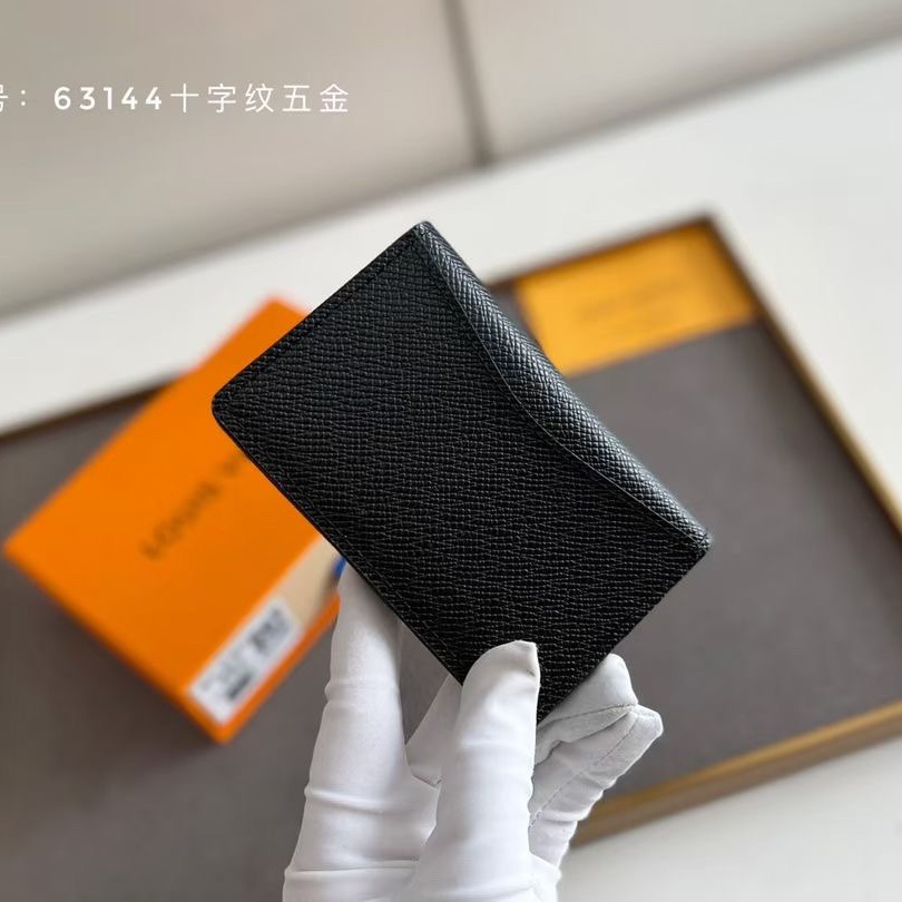 Designer Monogram Pocket Organizer Taiga Leather Wallet - Gorchic - $39.99