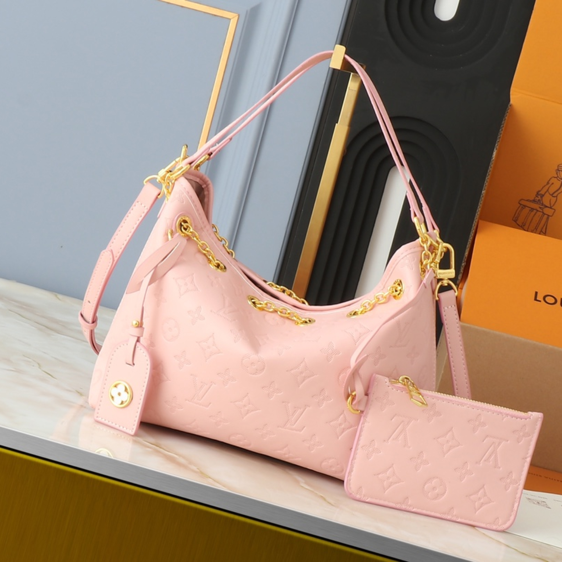 Designer Monogram Summer Bundle Dégradé Pink Bag - Gorchic - $131.99