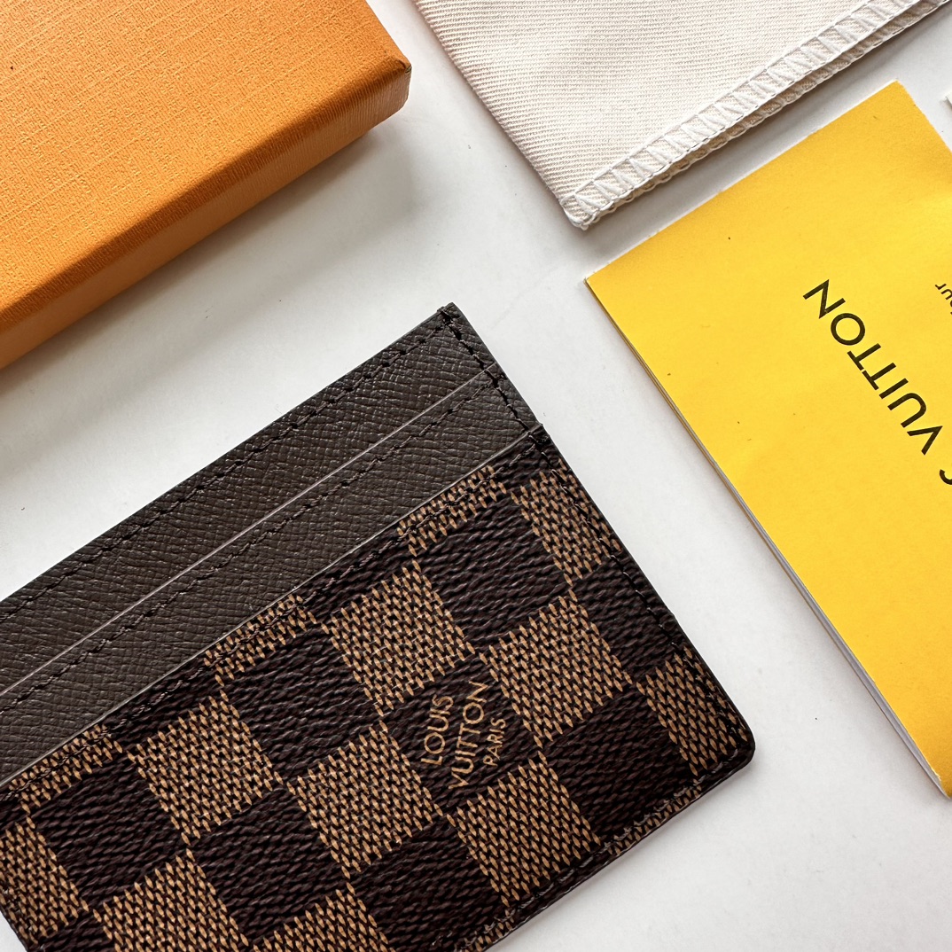 Designer Monogram Neo Porte Cartes Brown Wallet ﻿ - Gorchic - $35.99