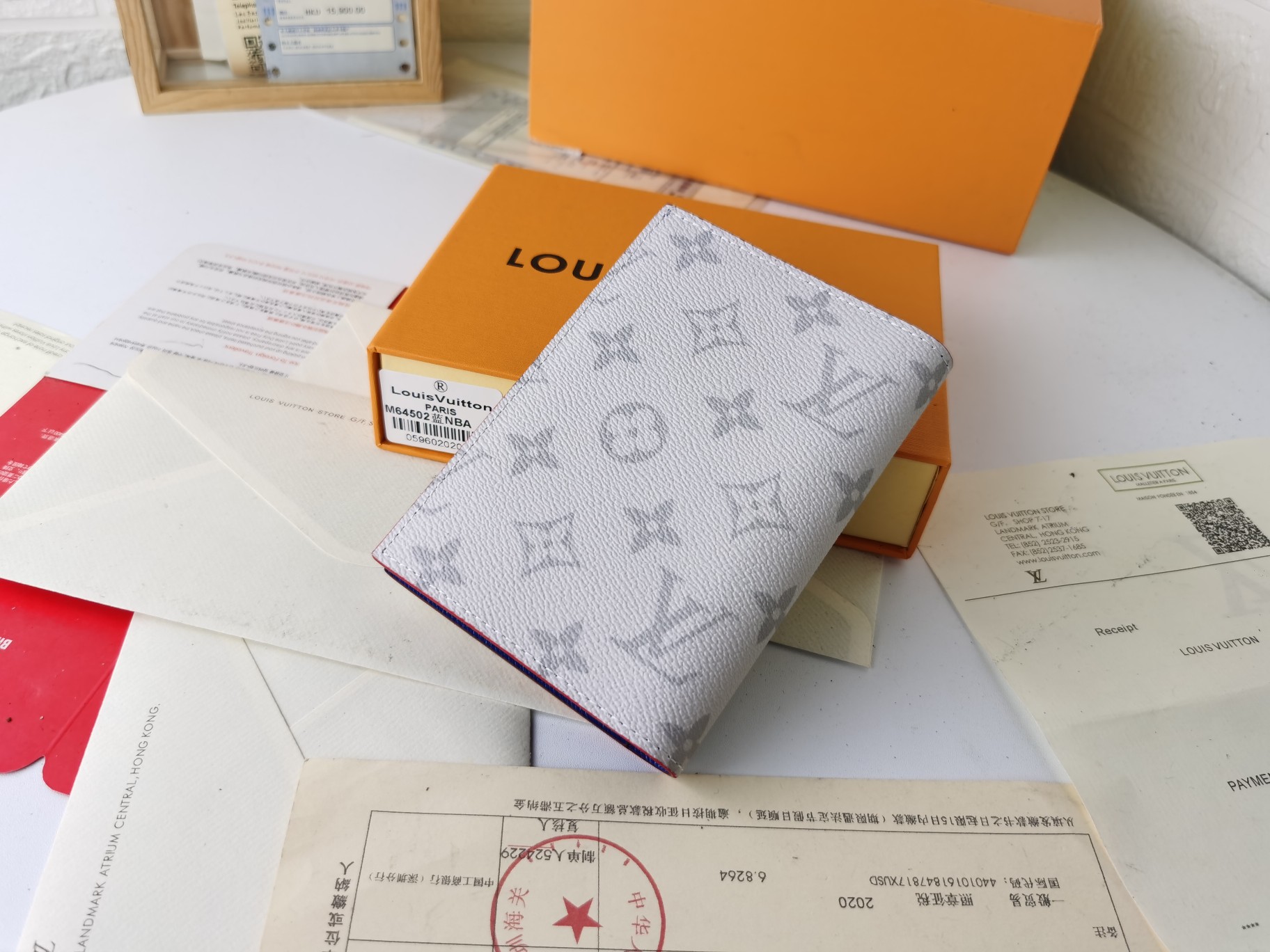 Designer Monogram Bag  x NBA Virgil Abloh Pocket Organizer Wallet - Gorchic - $60.99