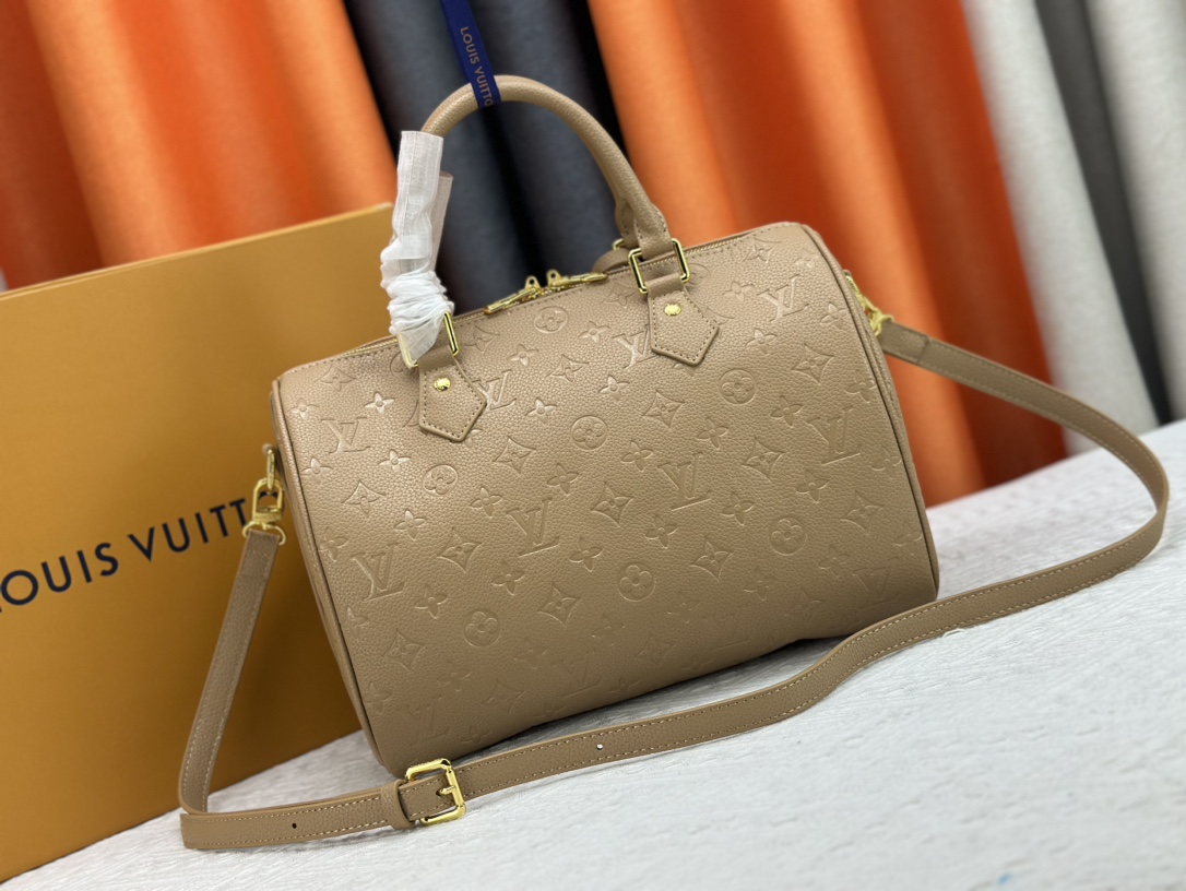 Designer Monogram Speedy Soft 30 - Apricot Bag - Gorchic - $144.99