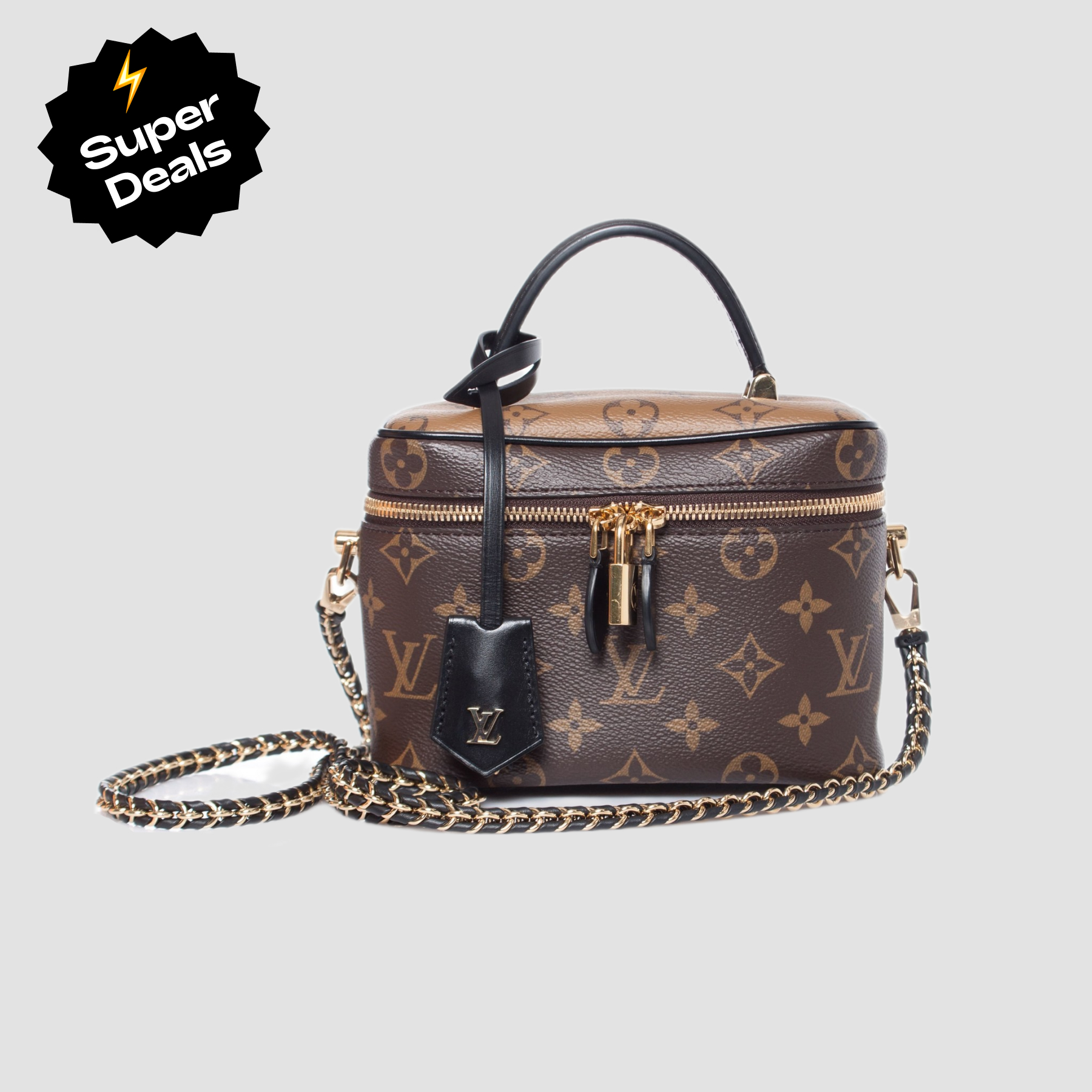 Designer Monogram Vanity Monogram Reverse PM Brown - Bag - Gorchic - $118.99