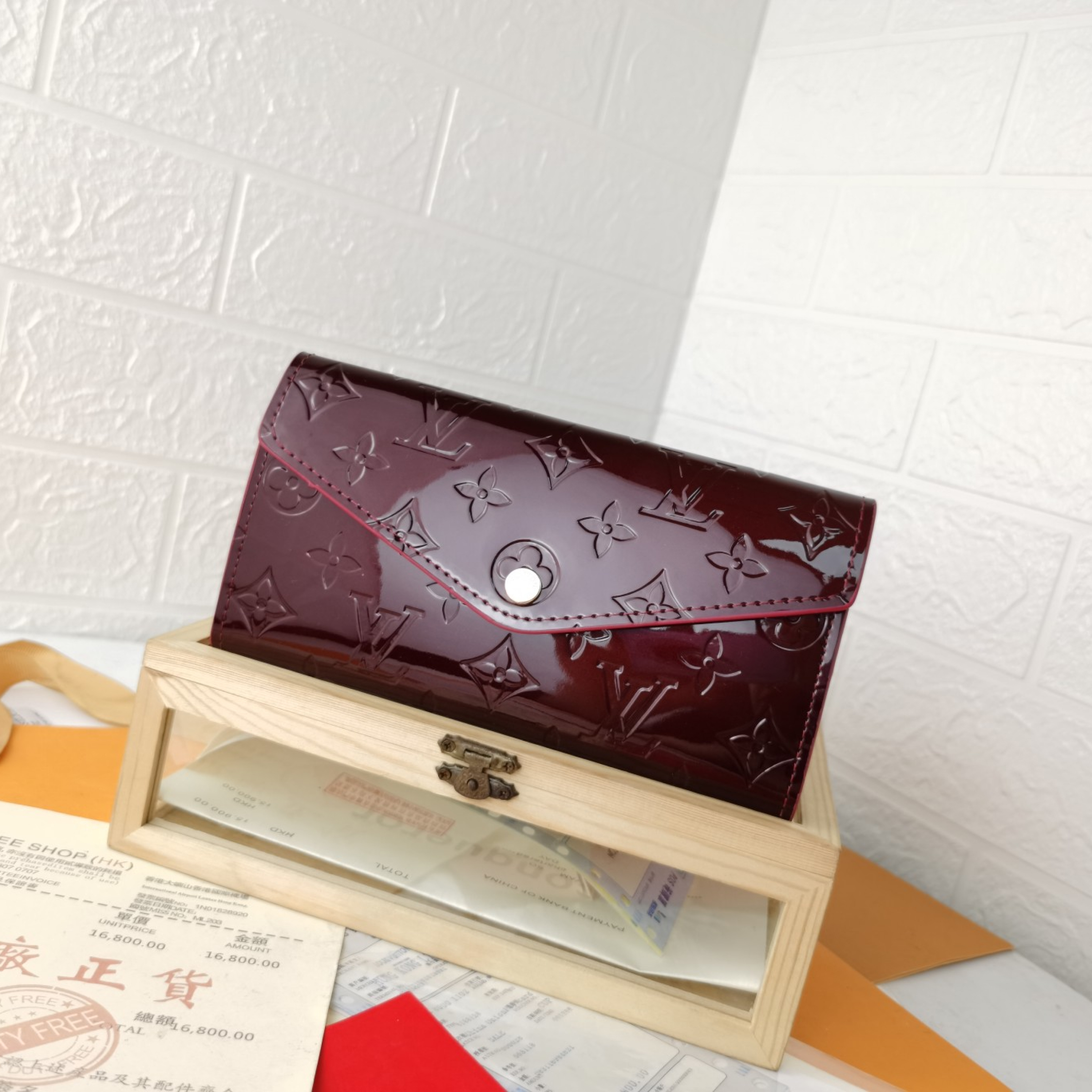 Designer Monogram Wallet - Bag - Gorchic - $79.99