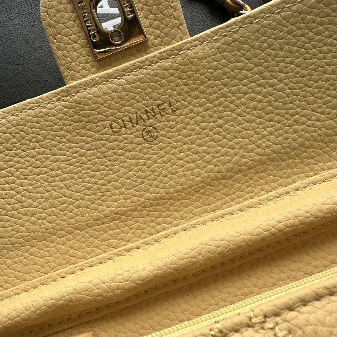 CC Inspired Chain Shoulder Crossbody Small Bag - Yellow Bag - Gorchic - $101.99