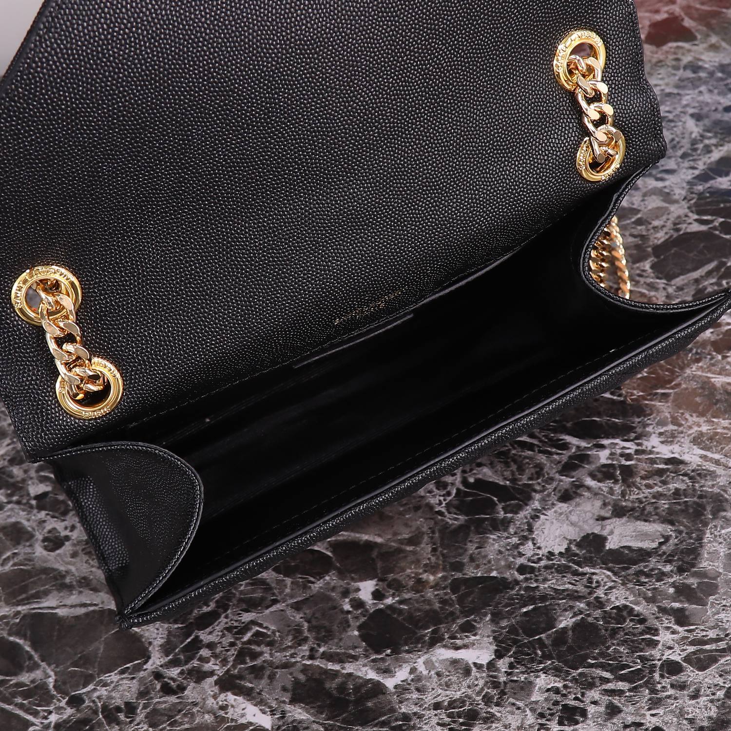 Lady Designer Envelope Medium Bag -Black Bag - Gorchic - $117.99