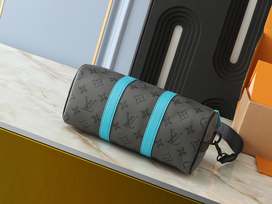 Designer Monogram Keepall 25 Grey Pillow Bag - Gorchic - $135.99