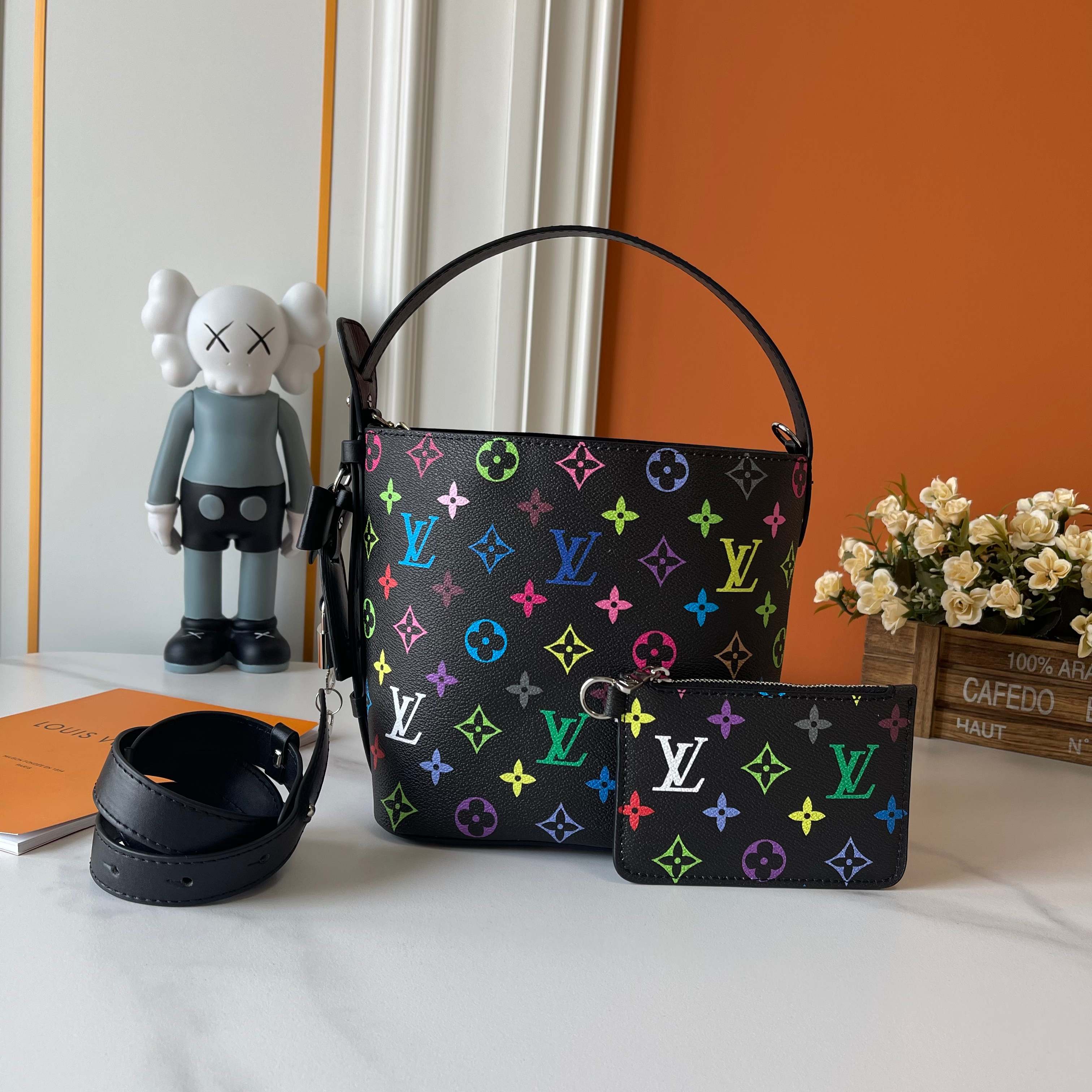 Designer Monogram x Murakami  x All In BB Bag - Gorchic - $118.99
