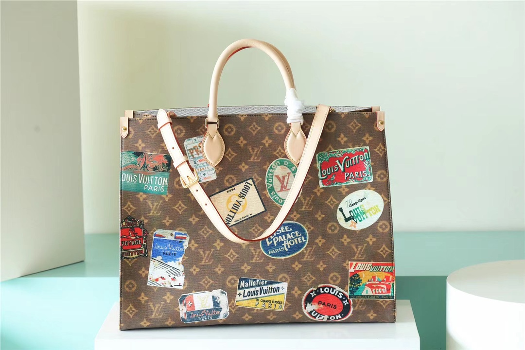 Designer Monogram Canvas Onthego Voyage GM - Bag - Gorchic - $138.99