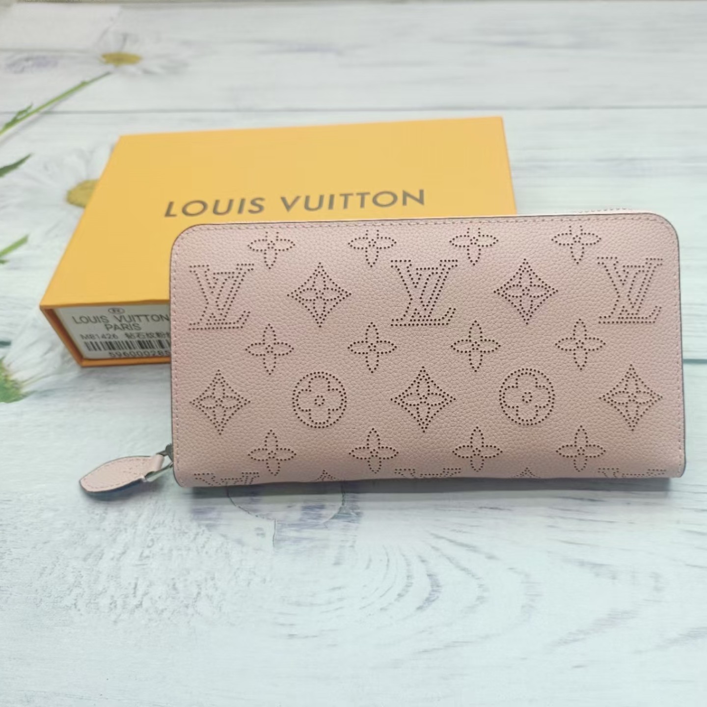 Designer Monogram Long Zippy Wallet - Gorchic - $58.99