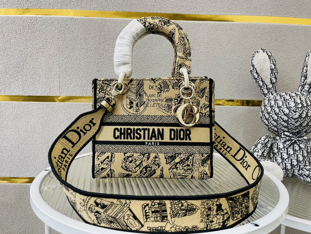 [AAA] D Inspired Medium Lady D Inspired Bag - Gorchic - $213.99