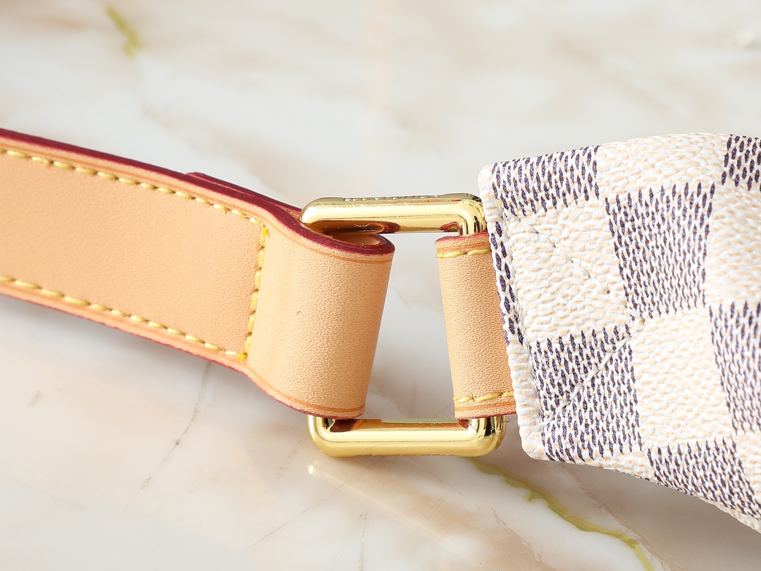 Designer Monogram Campus Bumbag Belt Bag in White Tessellations - Bag - Gorchic - $123.99