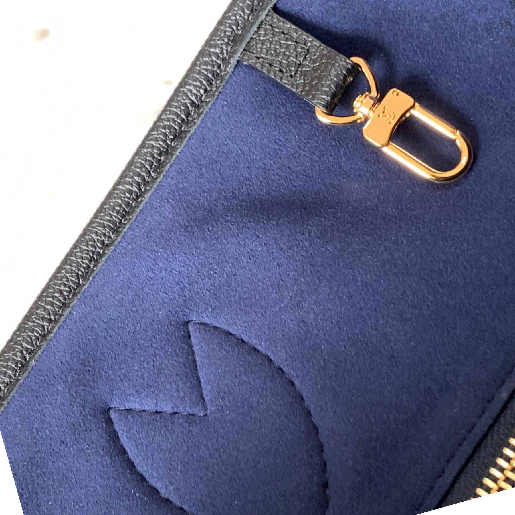 Designer Monogram Neverfull Black Embossed Medium Handbag - Gorchic - $118.99