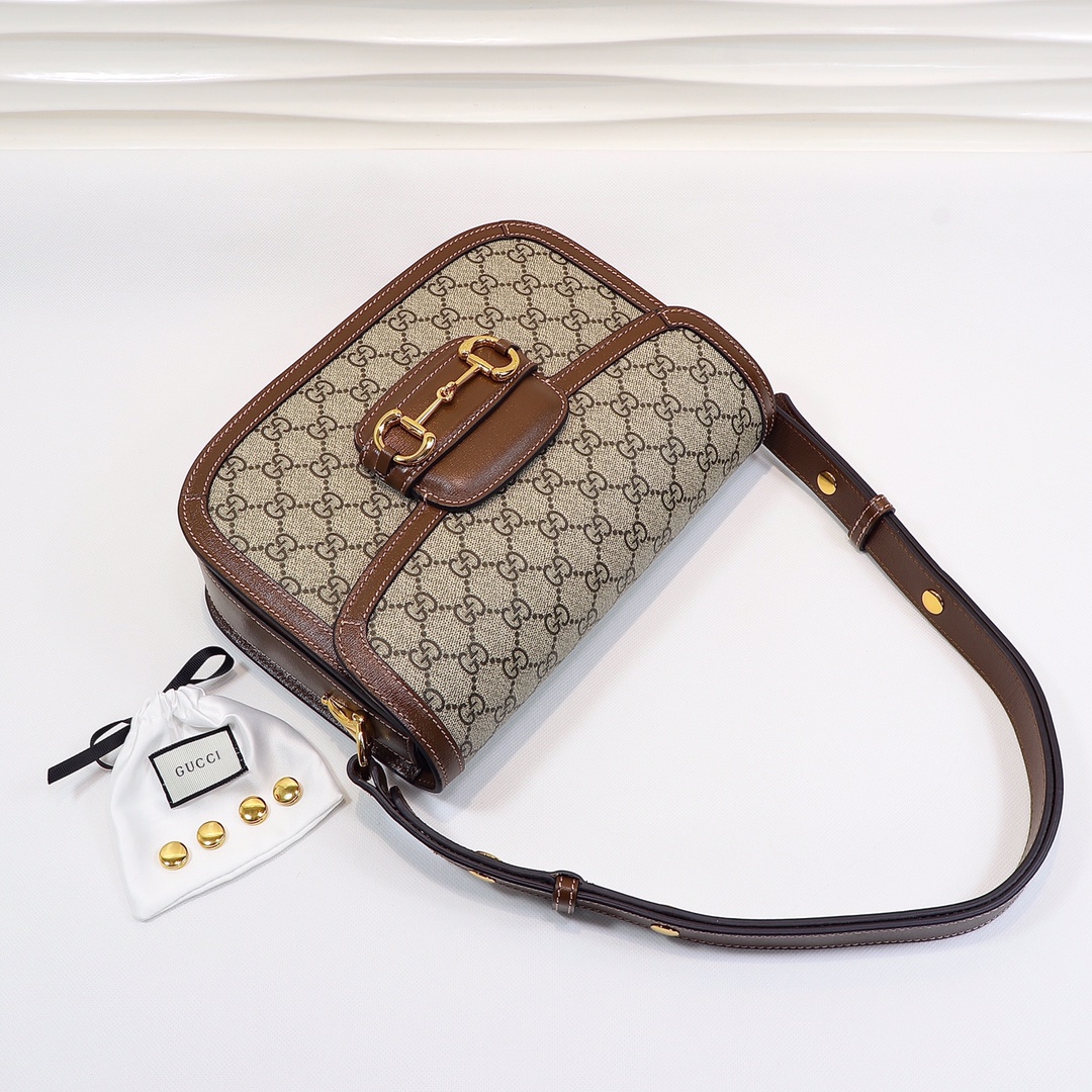 Double-G Double-G 1955 Horsebit shoulder bag - Gorchic - $119.99