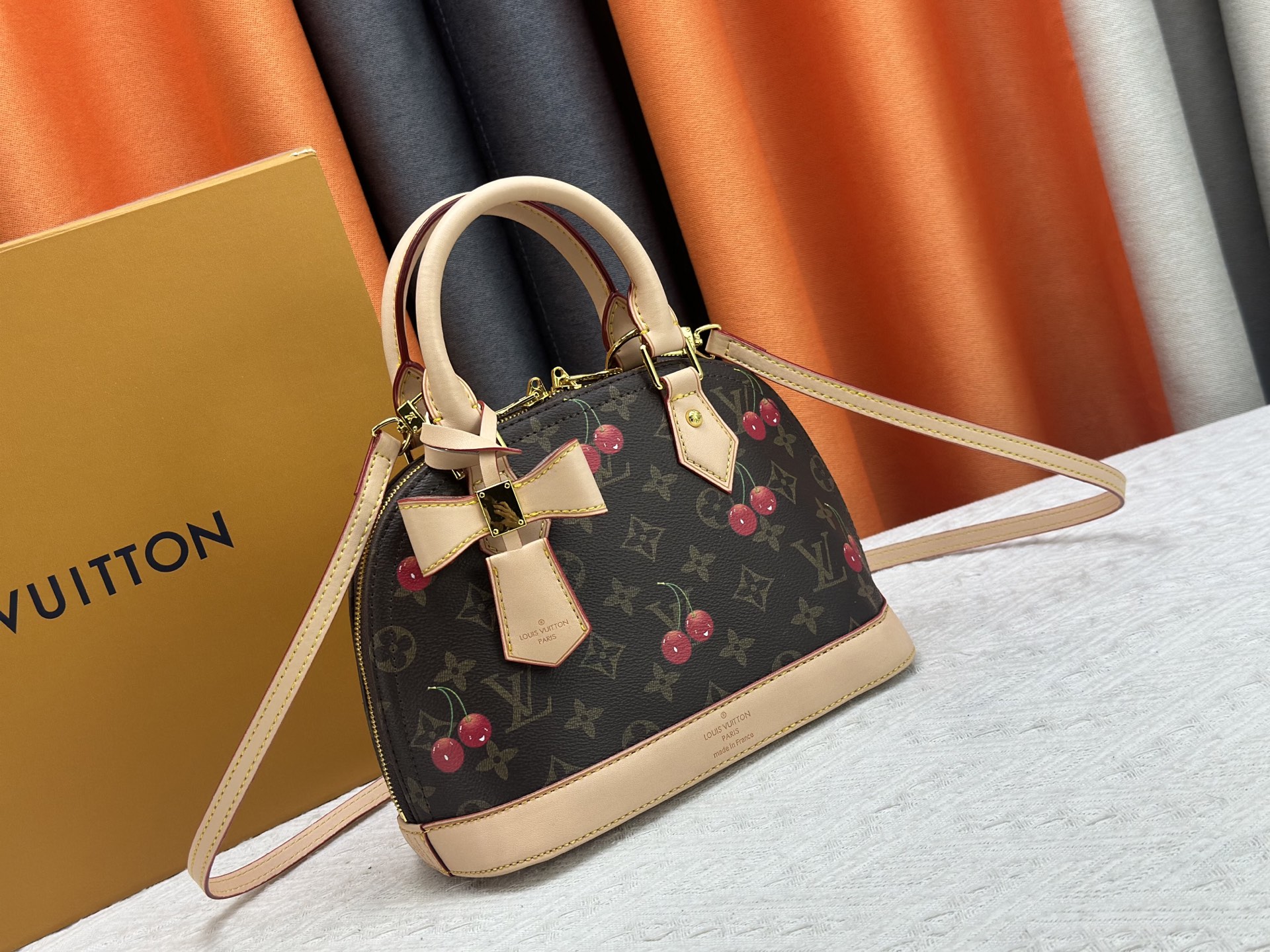 Designer Monogram x Murakami  x TM Alma BB Monogram Bag - Gorchic - $128.99