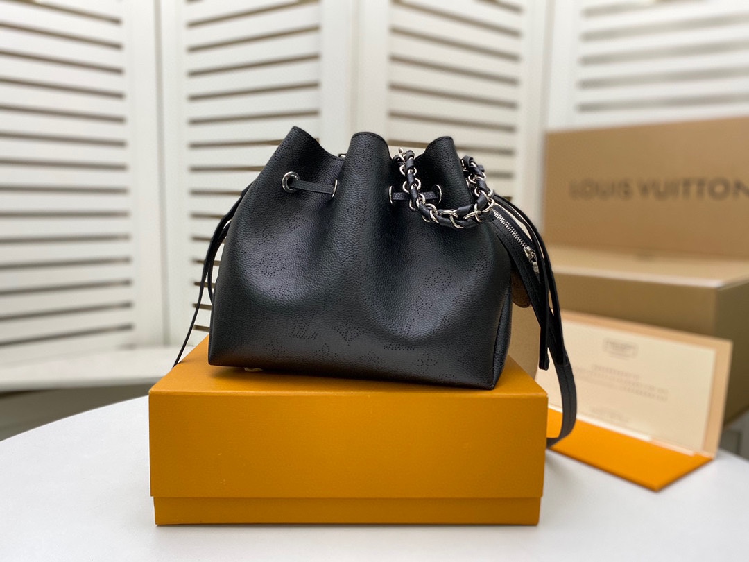 Designer Monogram Bella Black Bag - Gorchic - $130.99