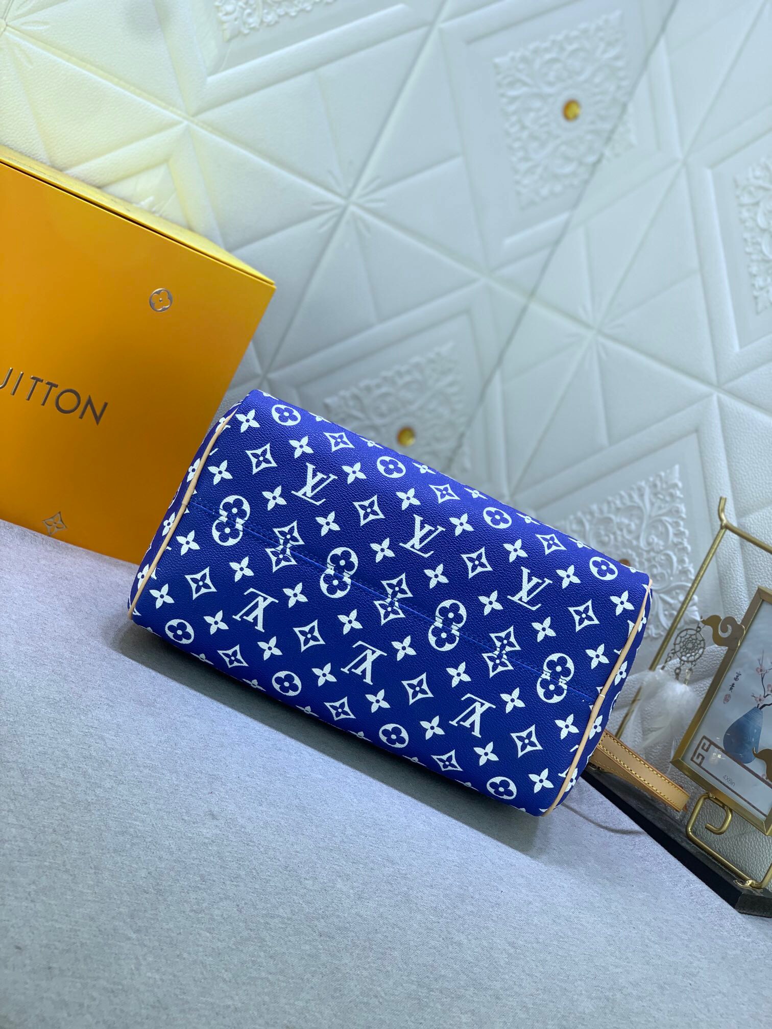 Designer Monogram SPEEDY P9 BANDOULIERE 30 HANDBAG - Bag - Gorchic - $146.99