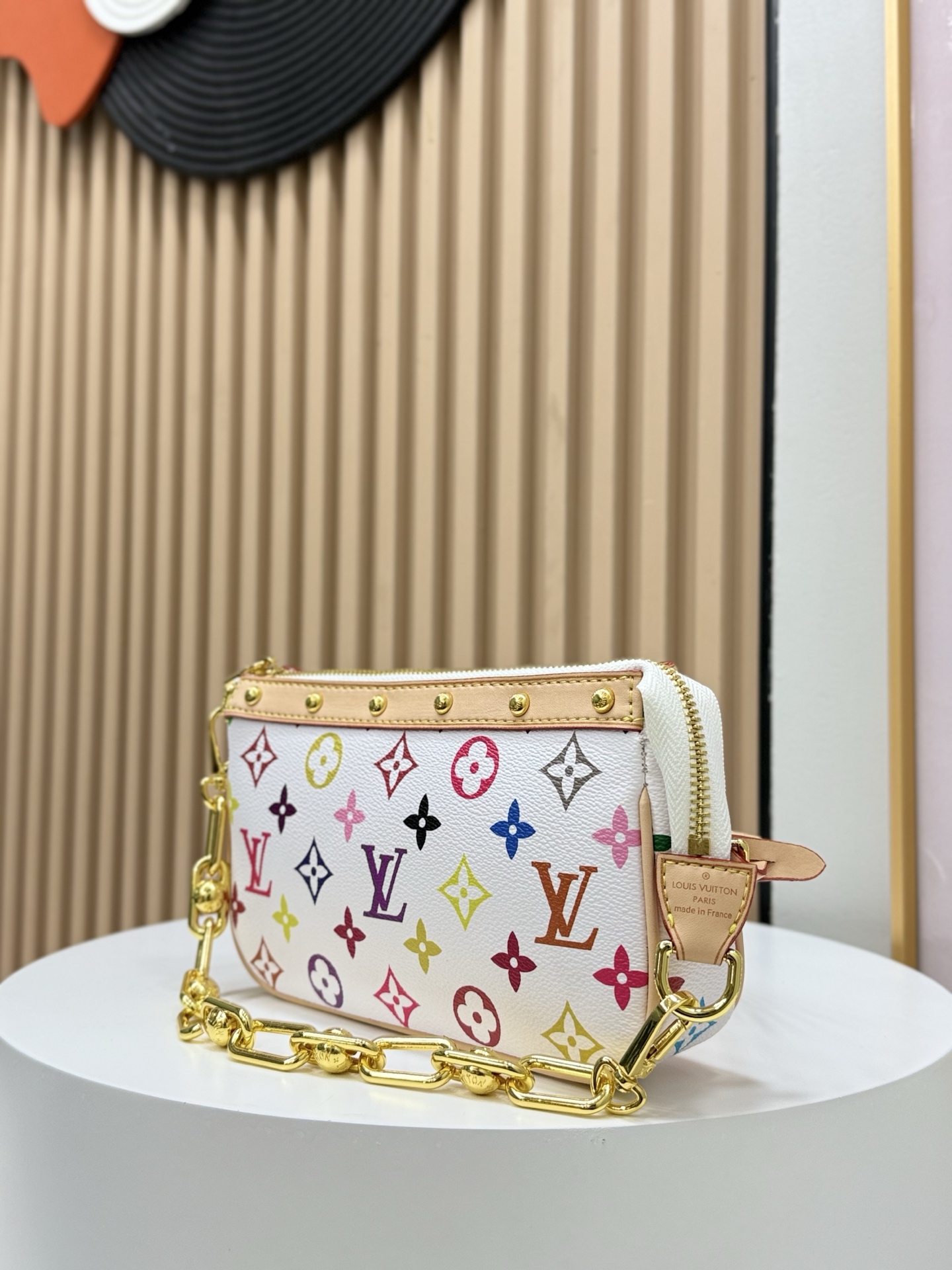 Designer Monogram x Murakami  x TM Pochette Accessoires Other Monogram Canvas Bag - Gorchic - $118.99