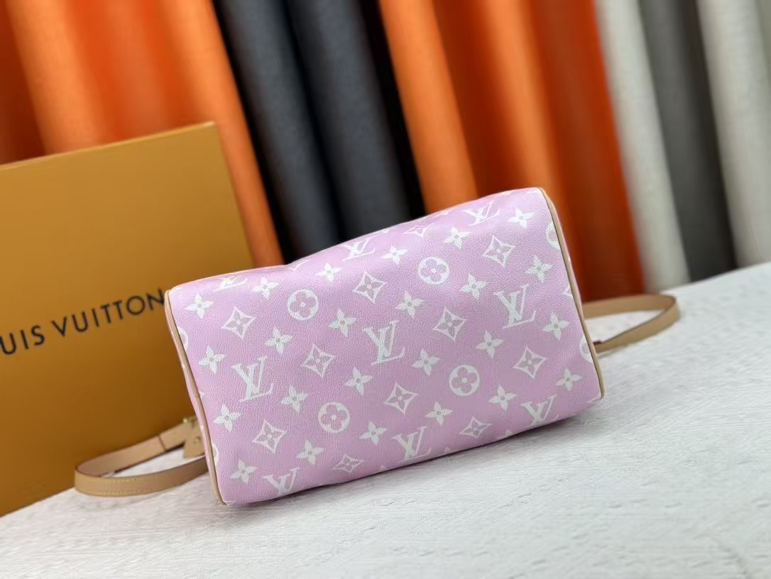 Designer Monogram Speedy P9 Bandoulière 30 Candy Pink - Bag - Gorchic - $138.99