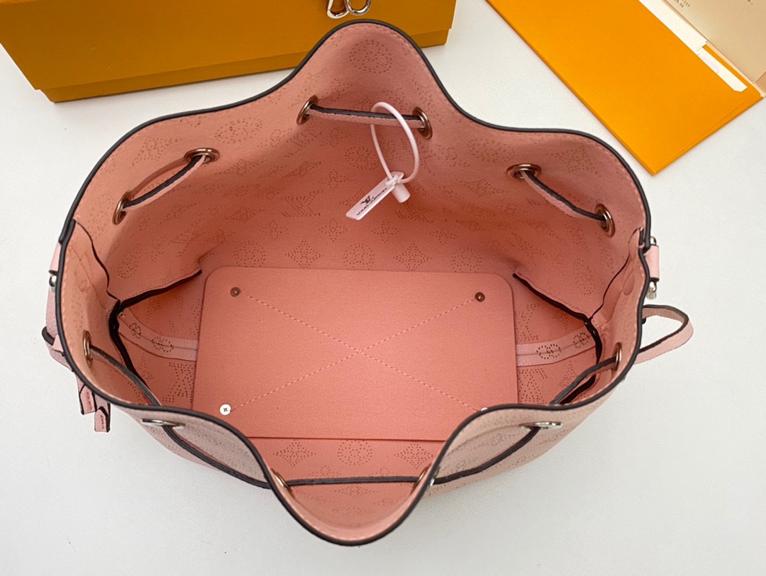 Designer Monogram Bella Pink Jasmin Bag - Gorchic - $130.99