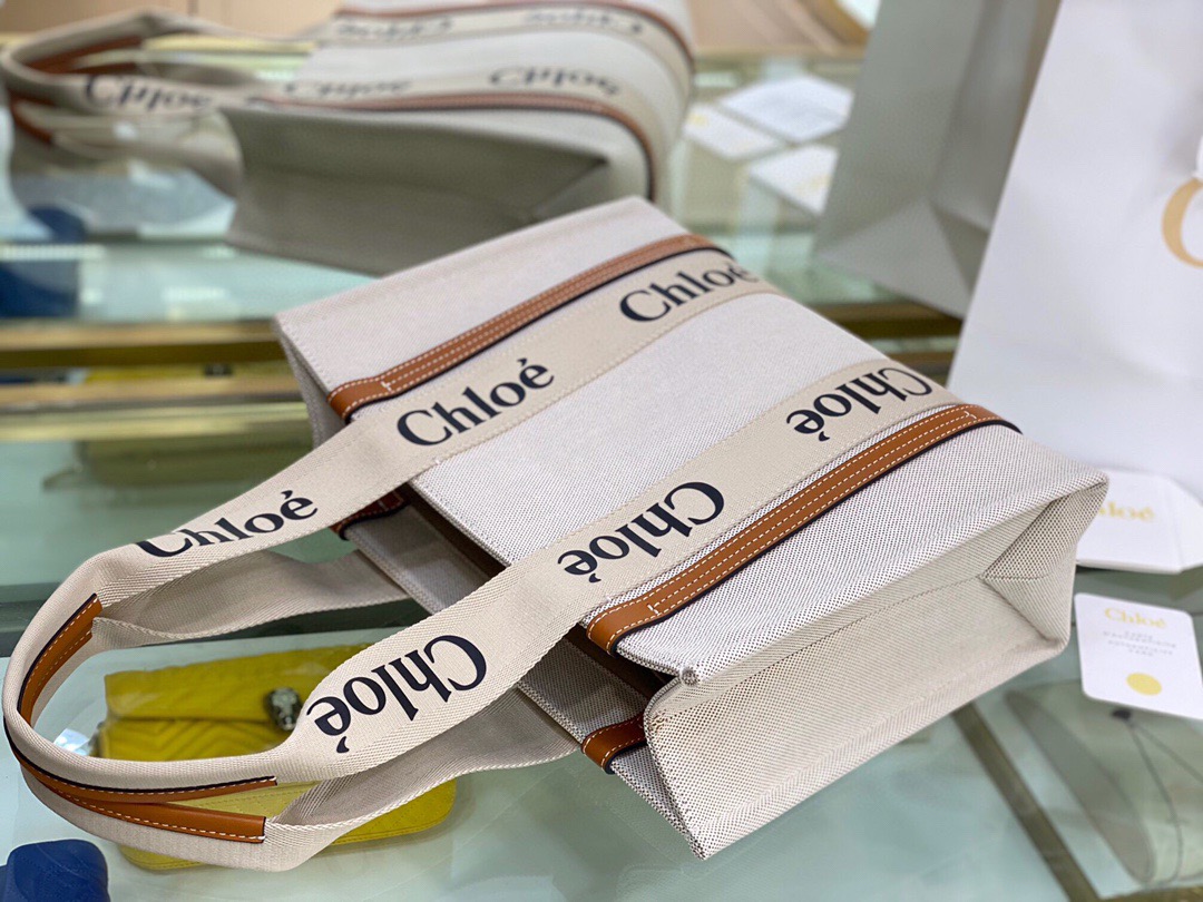 chleo Woody tote bag Medium Size - Bag - Gorchic - $125.99