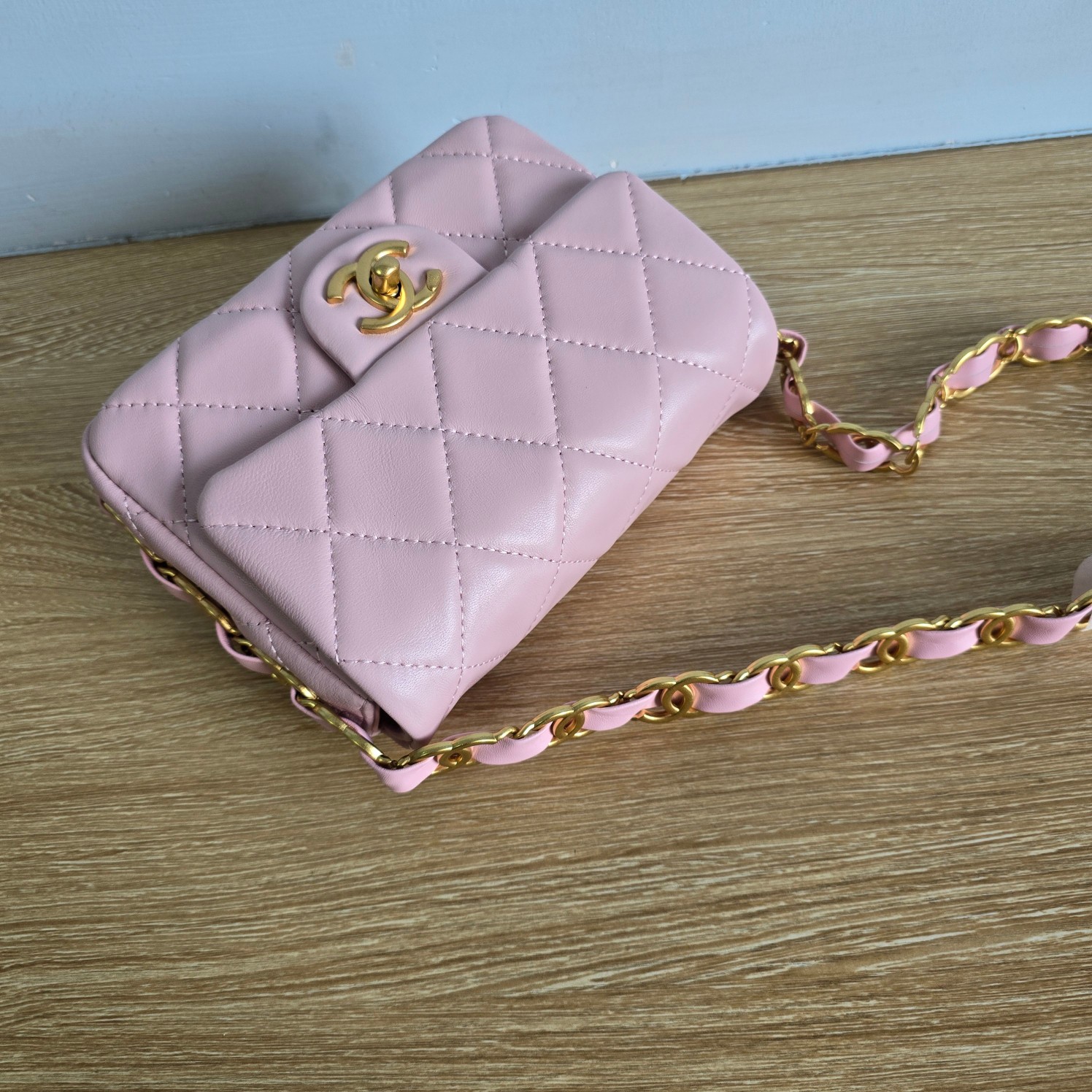 CC Inspired New 24K Small Underarm Bag - Pink Bag - Gorchic - $136.99