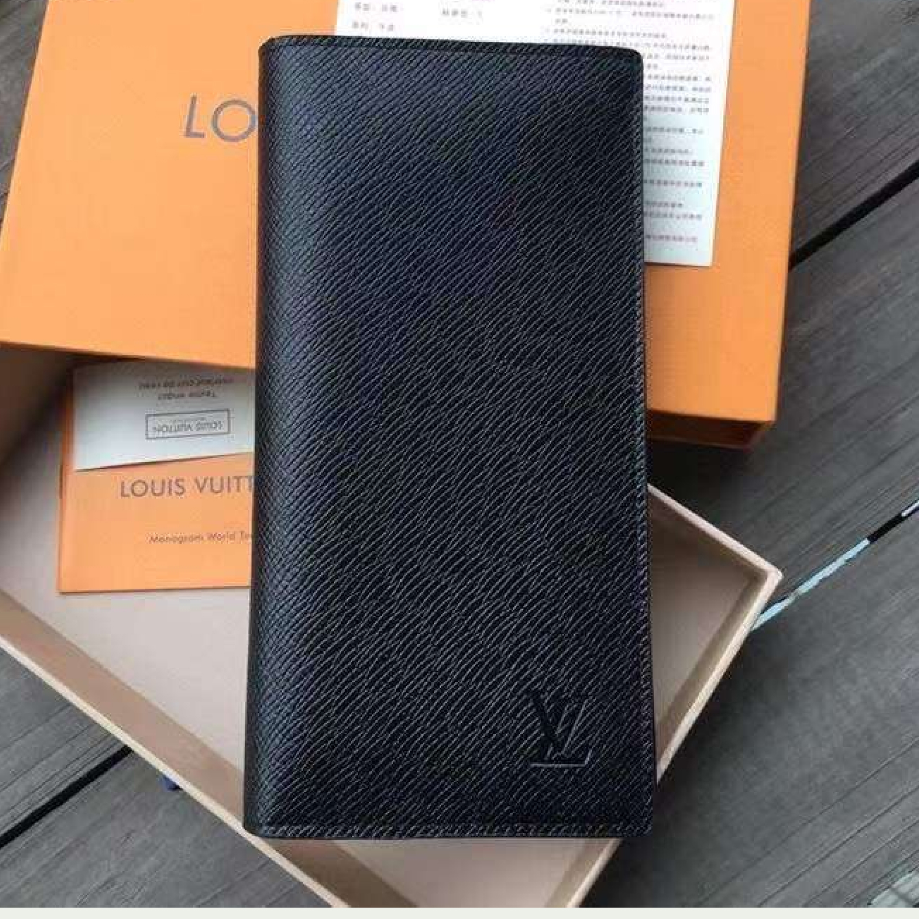 Designer Monogram  Brazza Wallet - Gorchic - $80.99