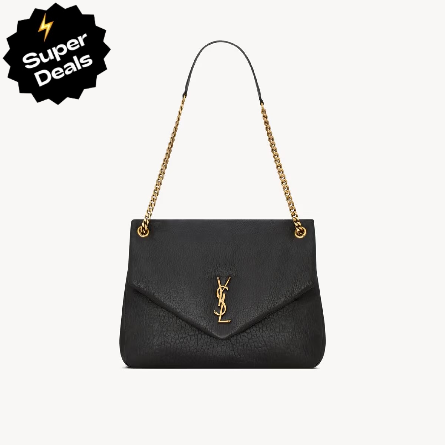 Lady Designer Small Calfskin Calypso Shoulder Bag - Gorchic - $172.99