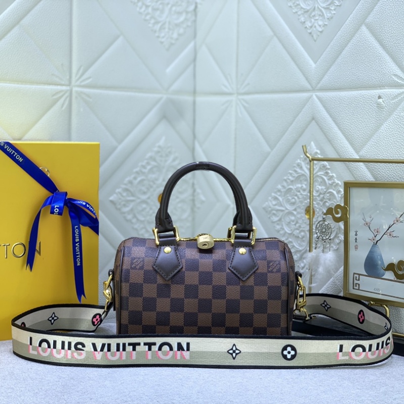 Designer Monogram Speedy Bandoulière 20 Damier Ebene Women Handbag - Bag - Gorchic - $117.99