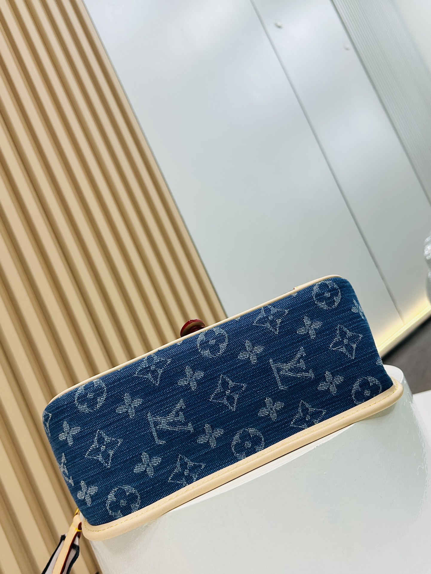 Designer Monogram  Diane NM Handbag Monogram Canvas - Denim - Bag - Gorchic - $131.99