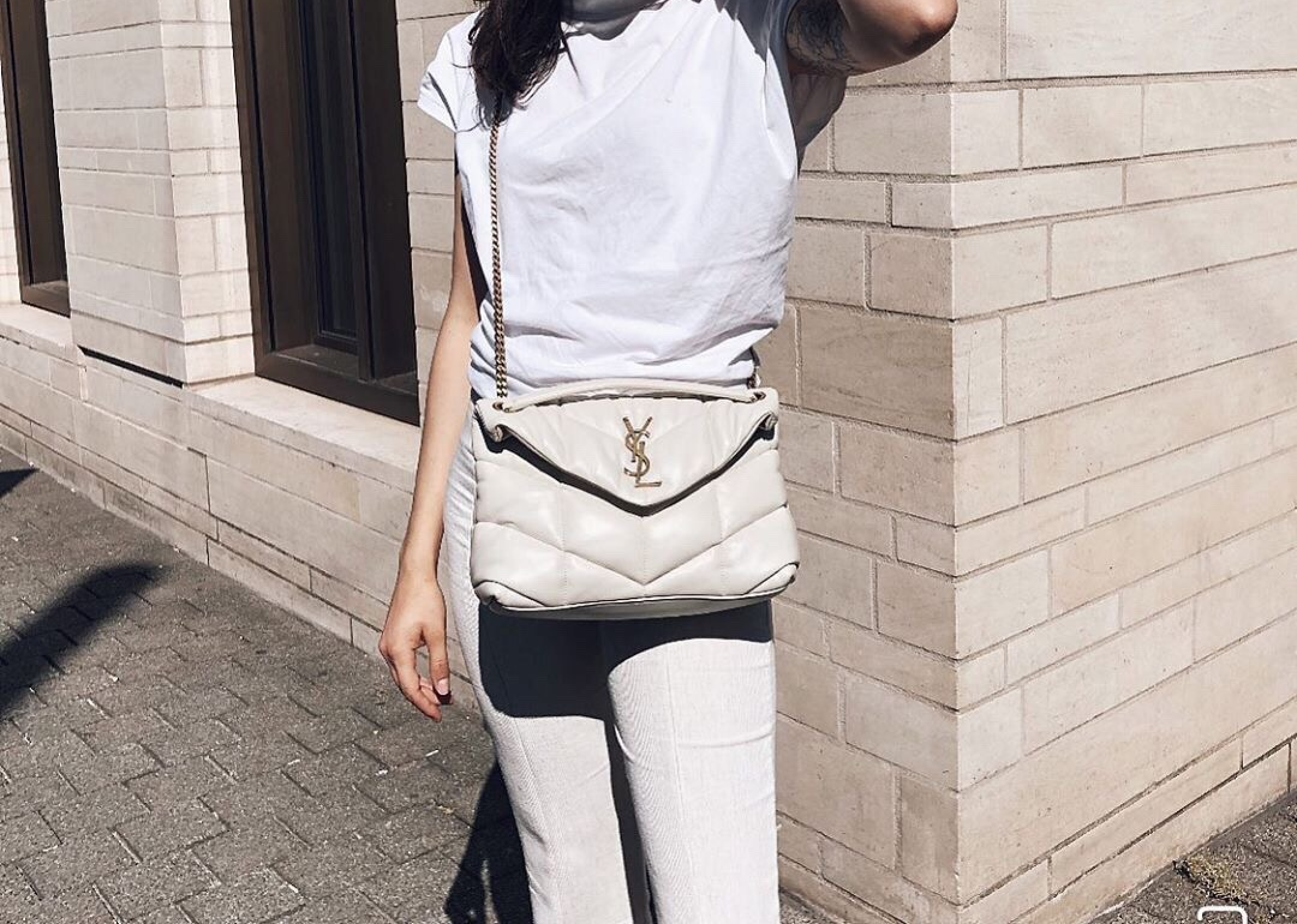 Lady Designer Loulou Puffer Small Quilted Leather Shoulder Bag - Gorchic - $183.99