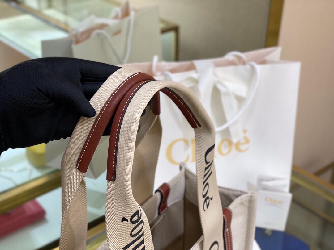 chleo Woody tote bag Medium Size - Bag - Gorchic - $125.99