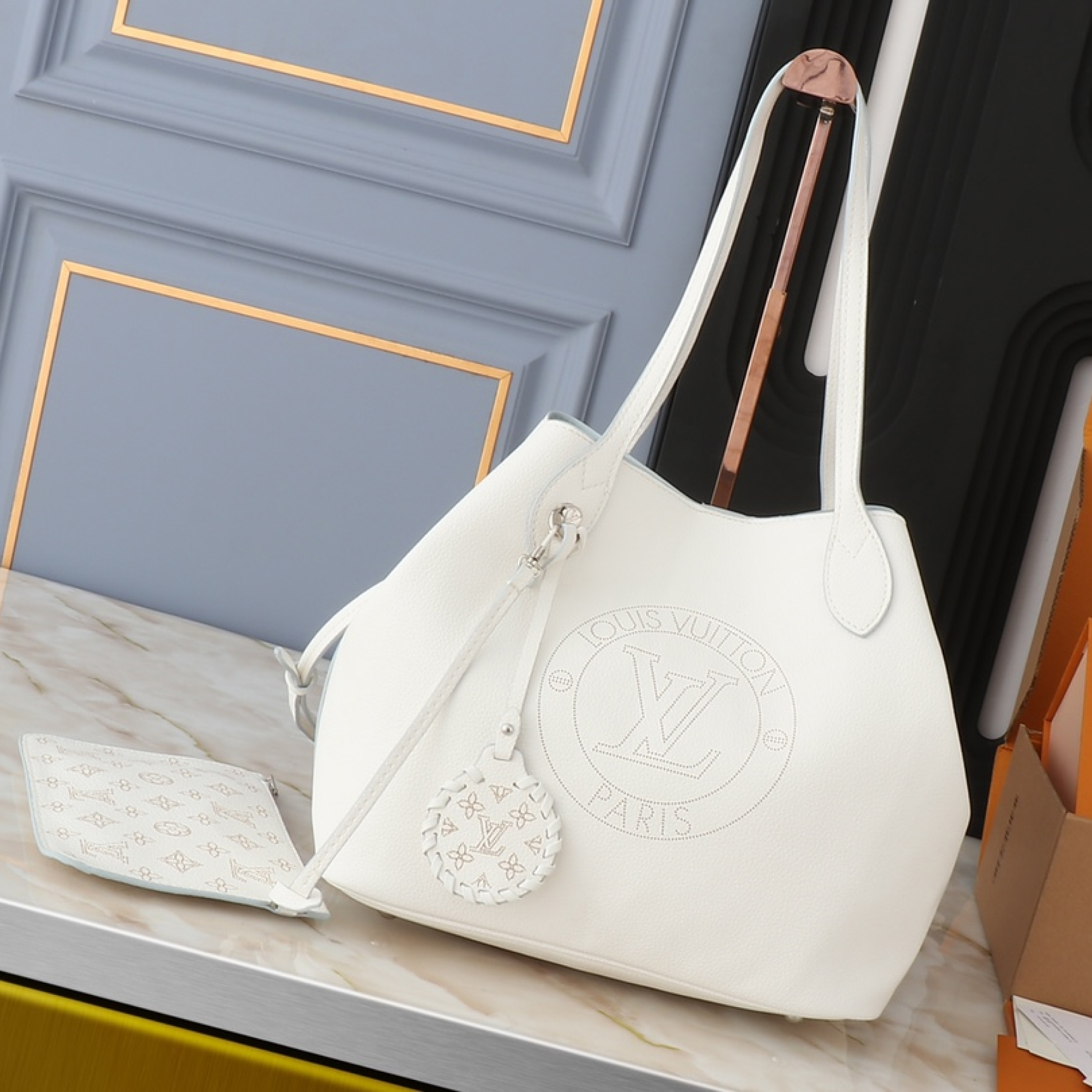 Designer Monogram Blossom PM White - Bag - Gorchic - $117.99