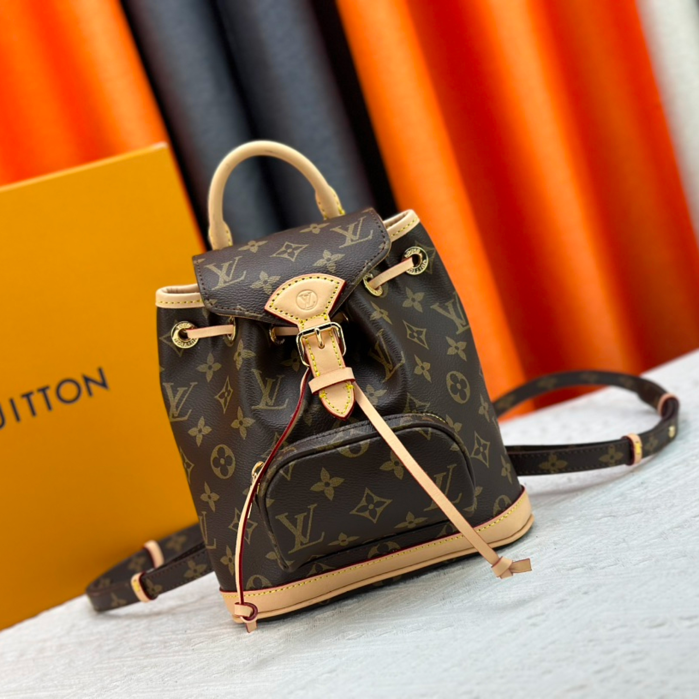 Designer Monogram  Montsouris Mini - Bag - Gorchic - $141.99