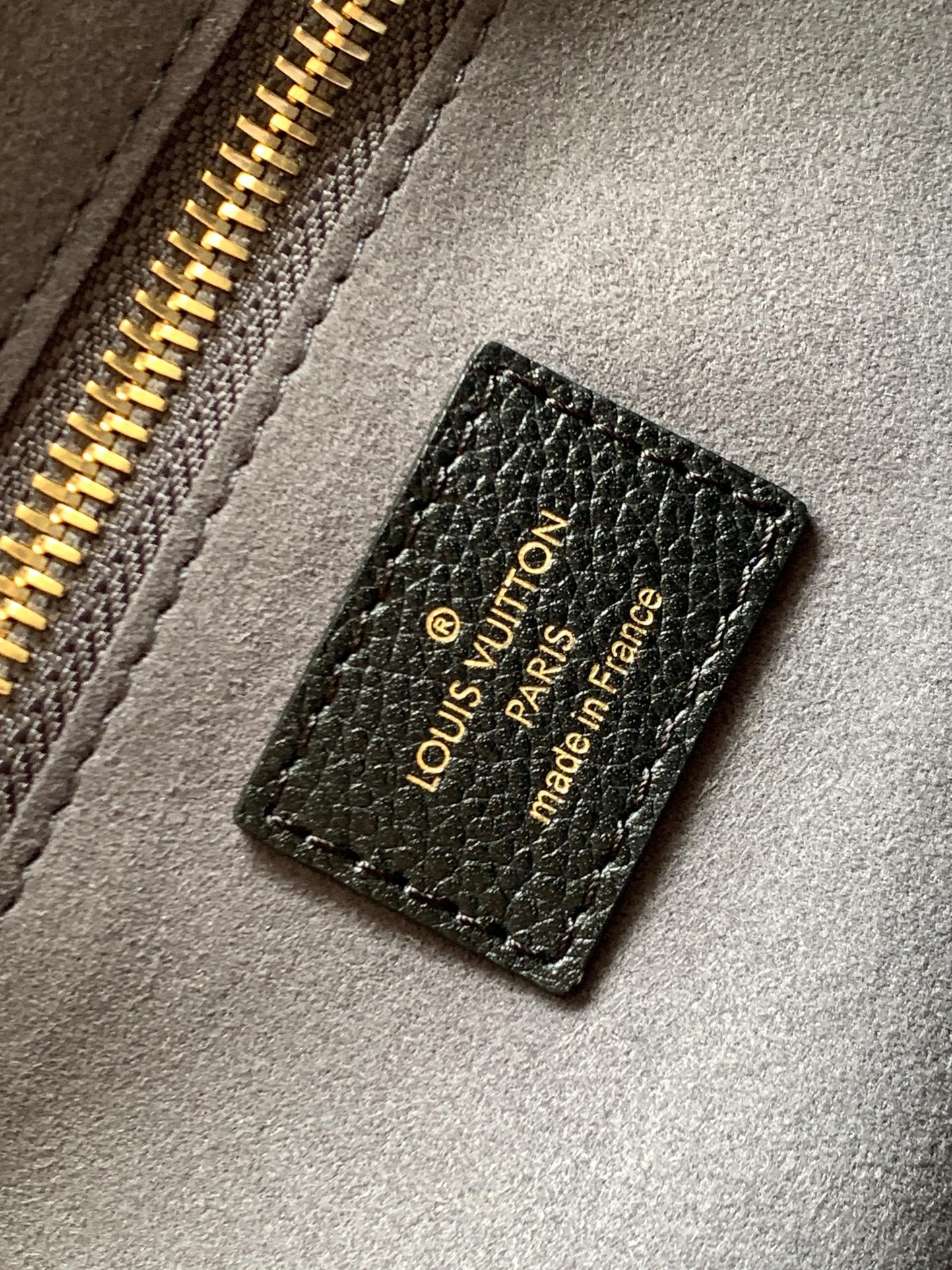 Designer Monogram Neverfull MM Black Embossed Medium Shopper Bag - Gorchic - $124.99