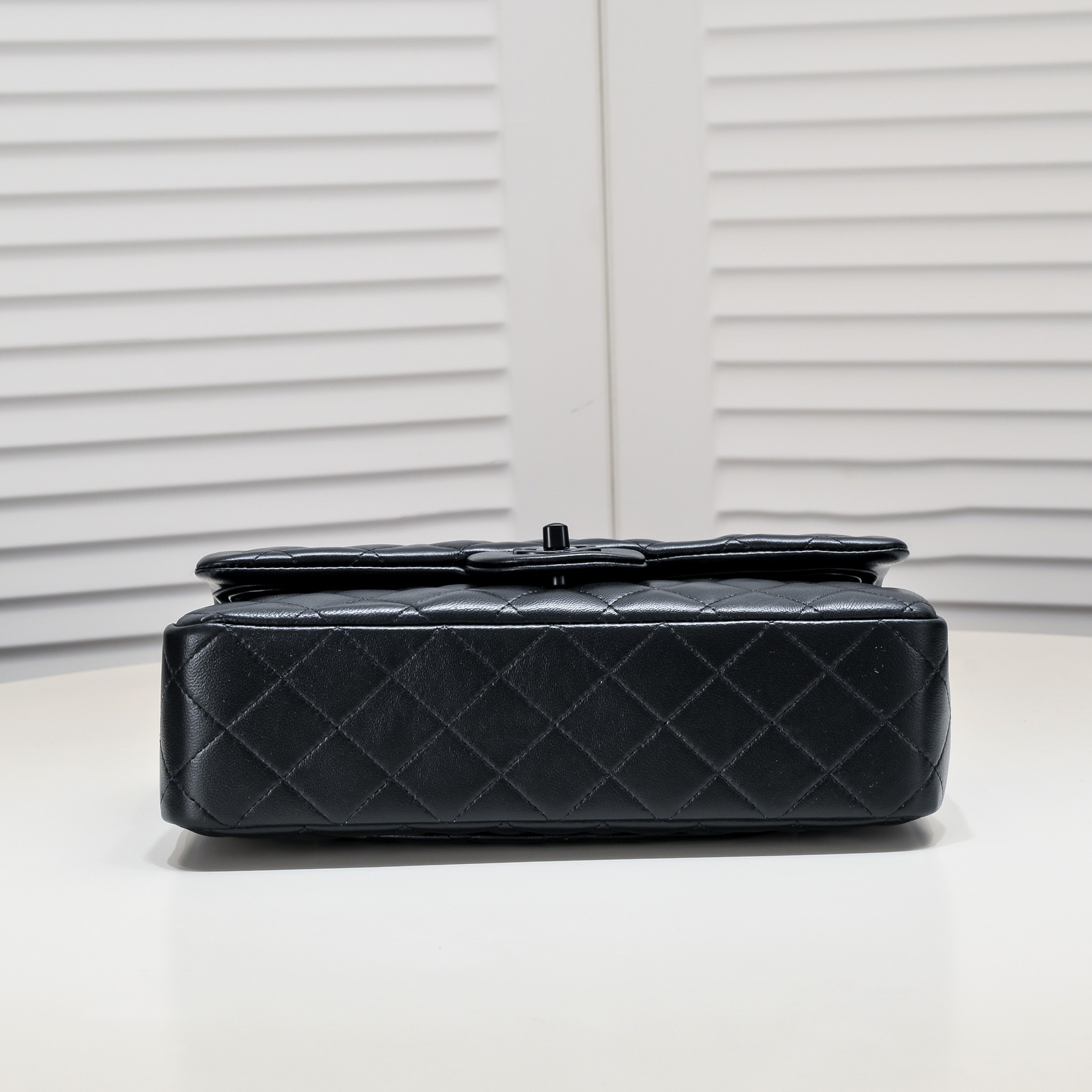 CC Inspired Classic Double Flap Bag Black Hardware - Bag - Gorchic - $122.99