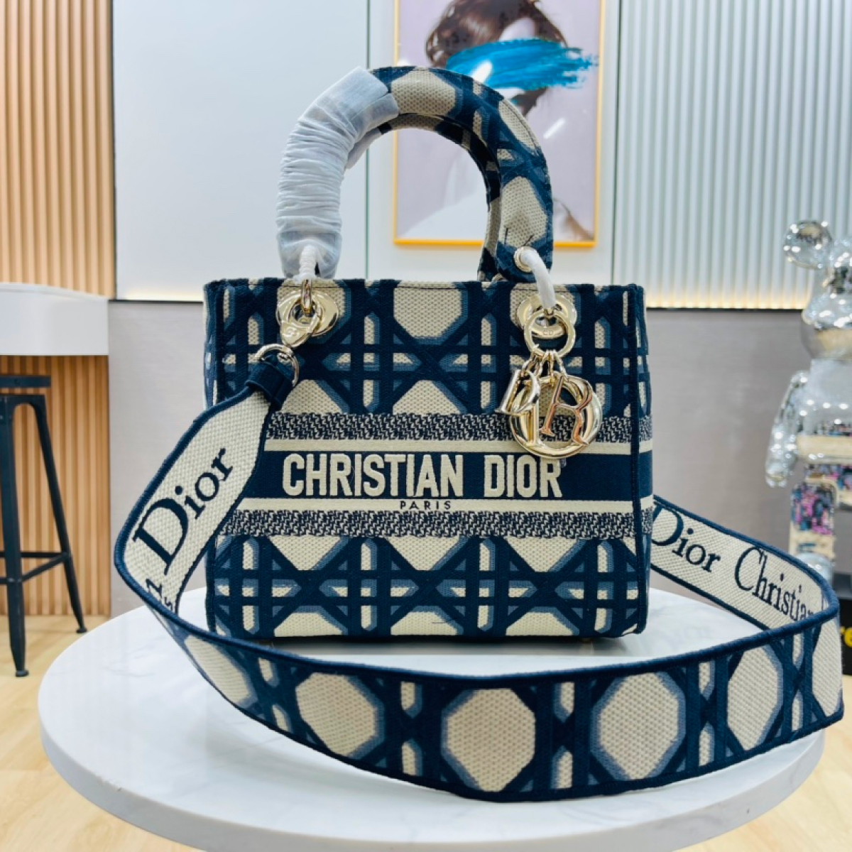 [AAA] D Inspired Medium Lady D Inspired Bag - Gorchic - $213.99