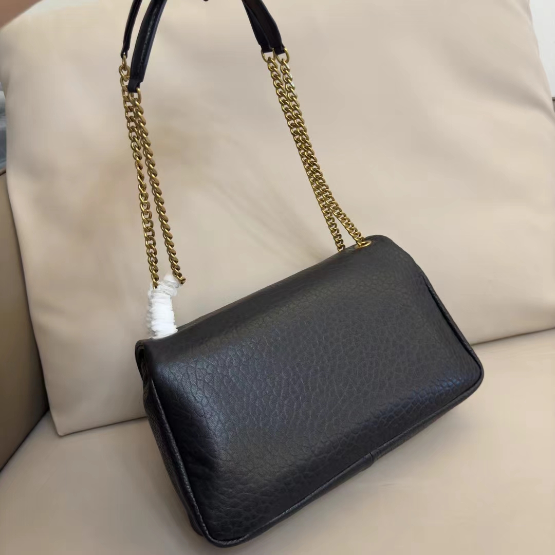 Lady Designer Small Calfskin Calypso Shoulder Bag - Gorchic - $172.99