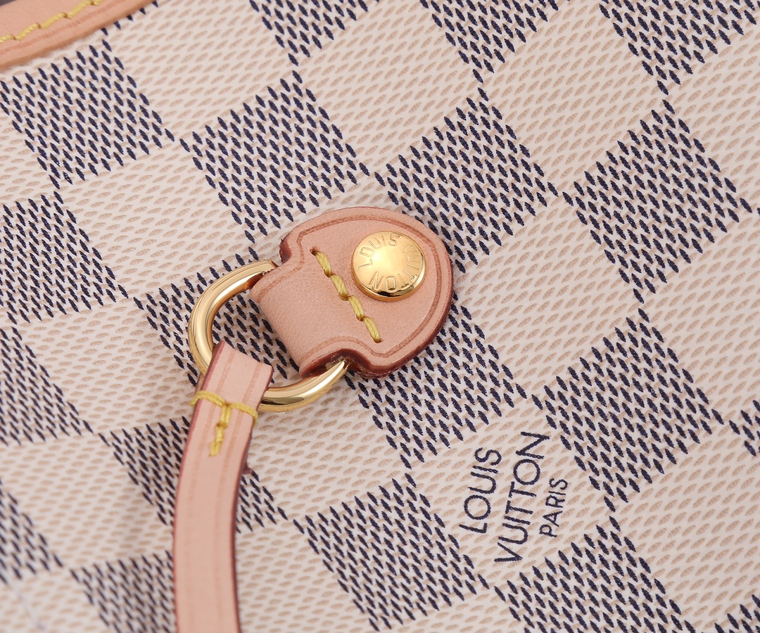 Designer Monogram Damier Azur Neo Neverfull MM - Bag - Gorchic - $110.99