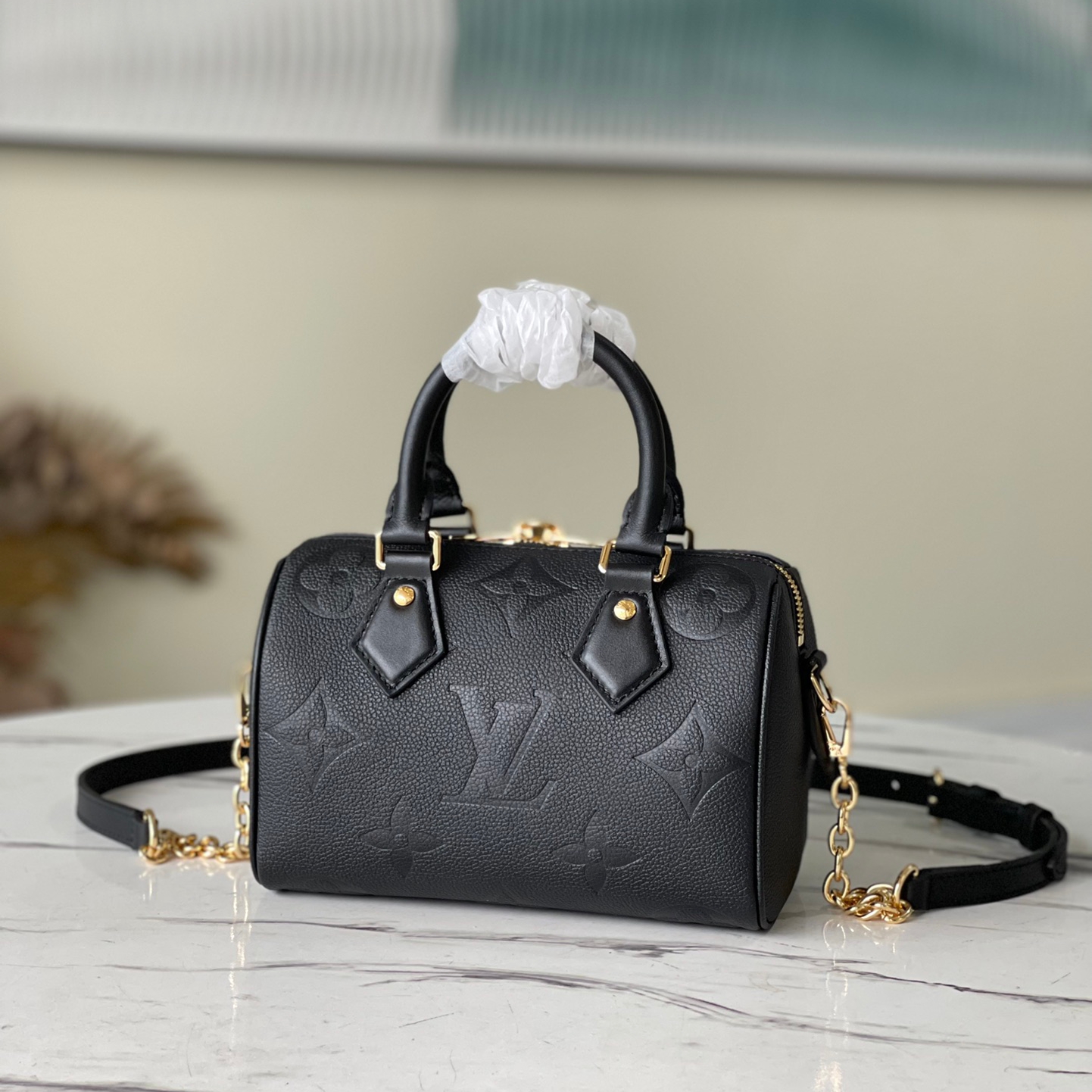 Designer Monogram Speedy 20 Black Women Handbag - Bag - Gorchic - $123.99