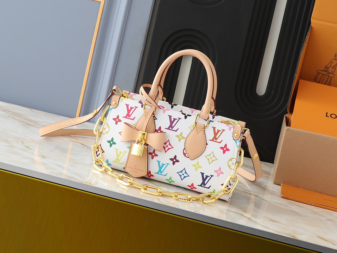 Designer Monogram x Murakami  x TM OnTheGo East West Chain -Bag - Gorchic - $135.99